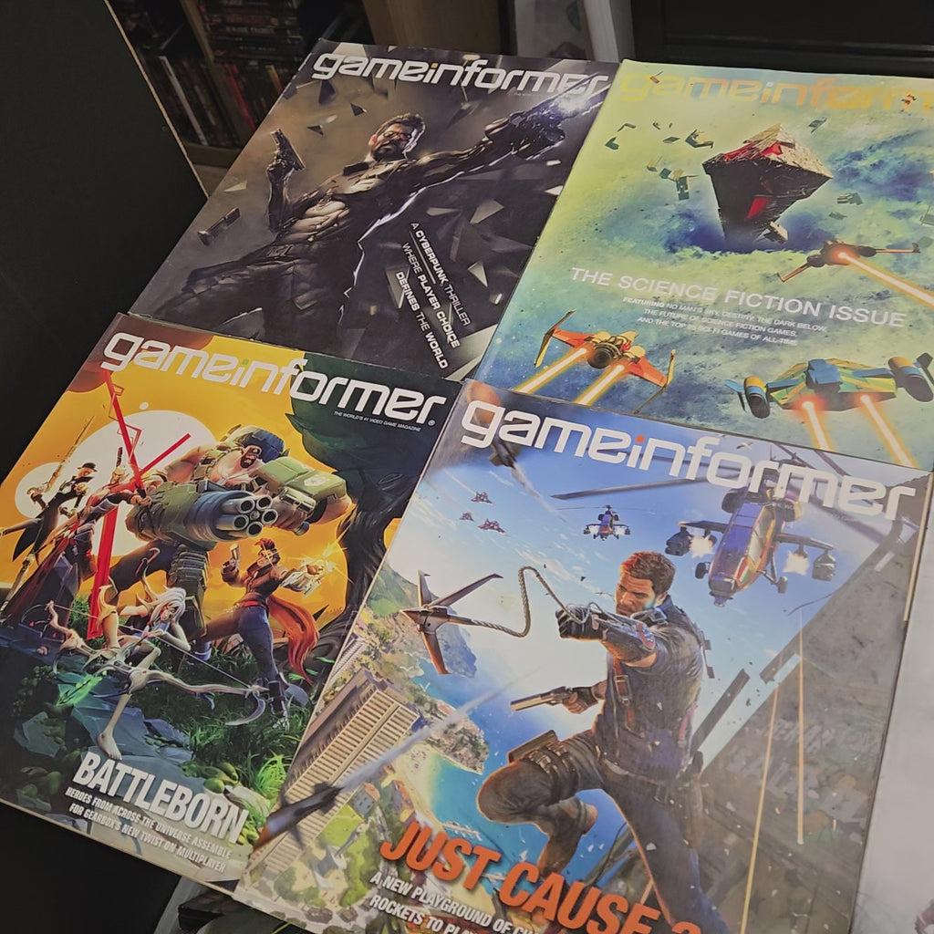 Lot of 28 GameInformer GameStop Game Magazines - PlayStation 3 PS3 Xbox 360 Era!