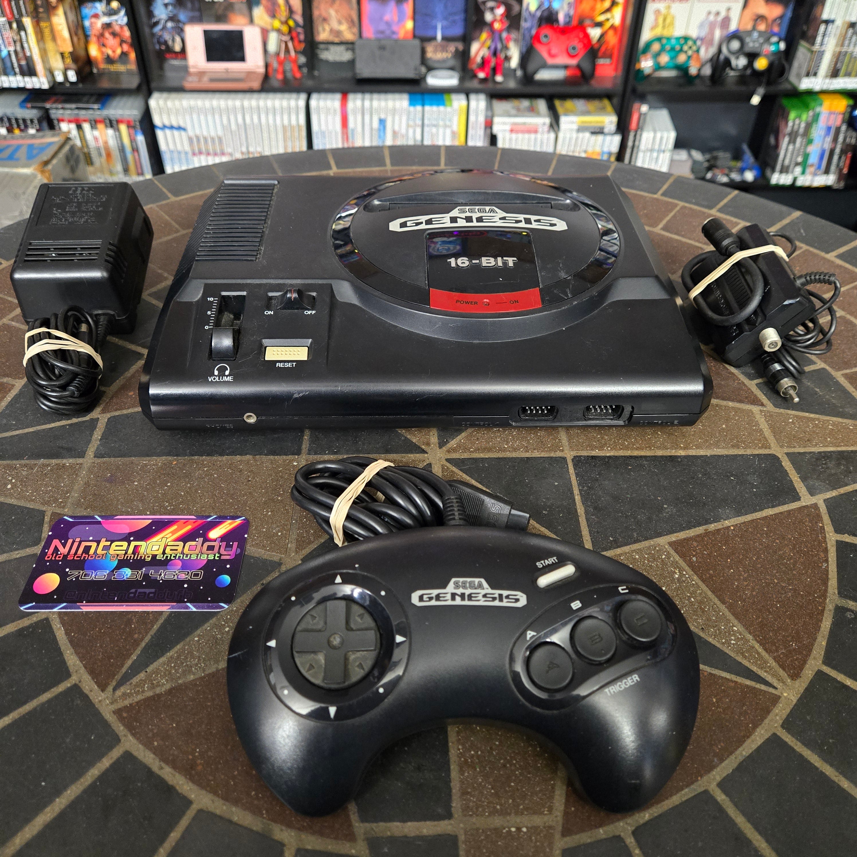 Sega Genesis Model 1  Console, Controller & Cords - Authentic, Cleaned & Tested