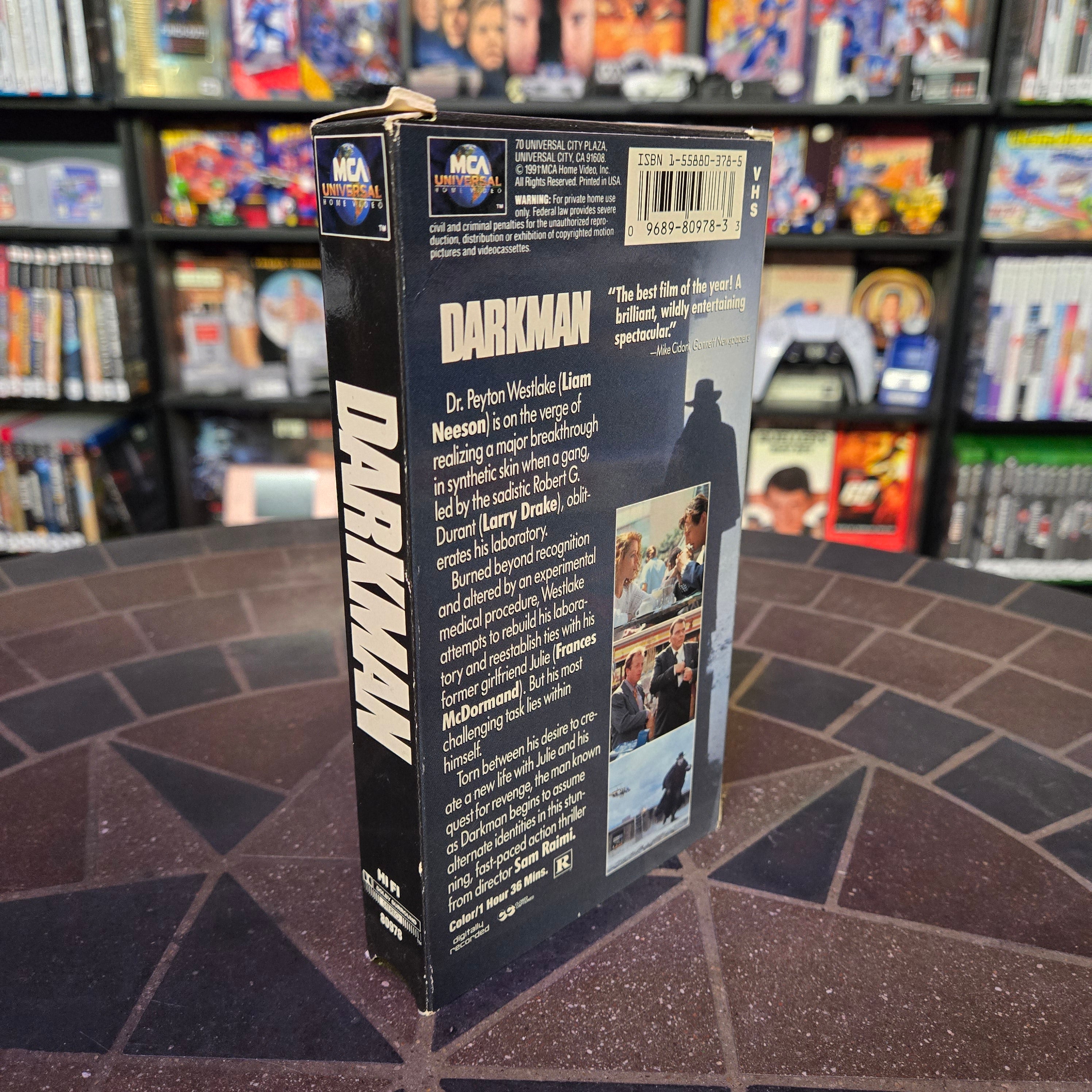 Darkman (VHS, 1991) Authentic, Cleaned & Tested!