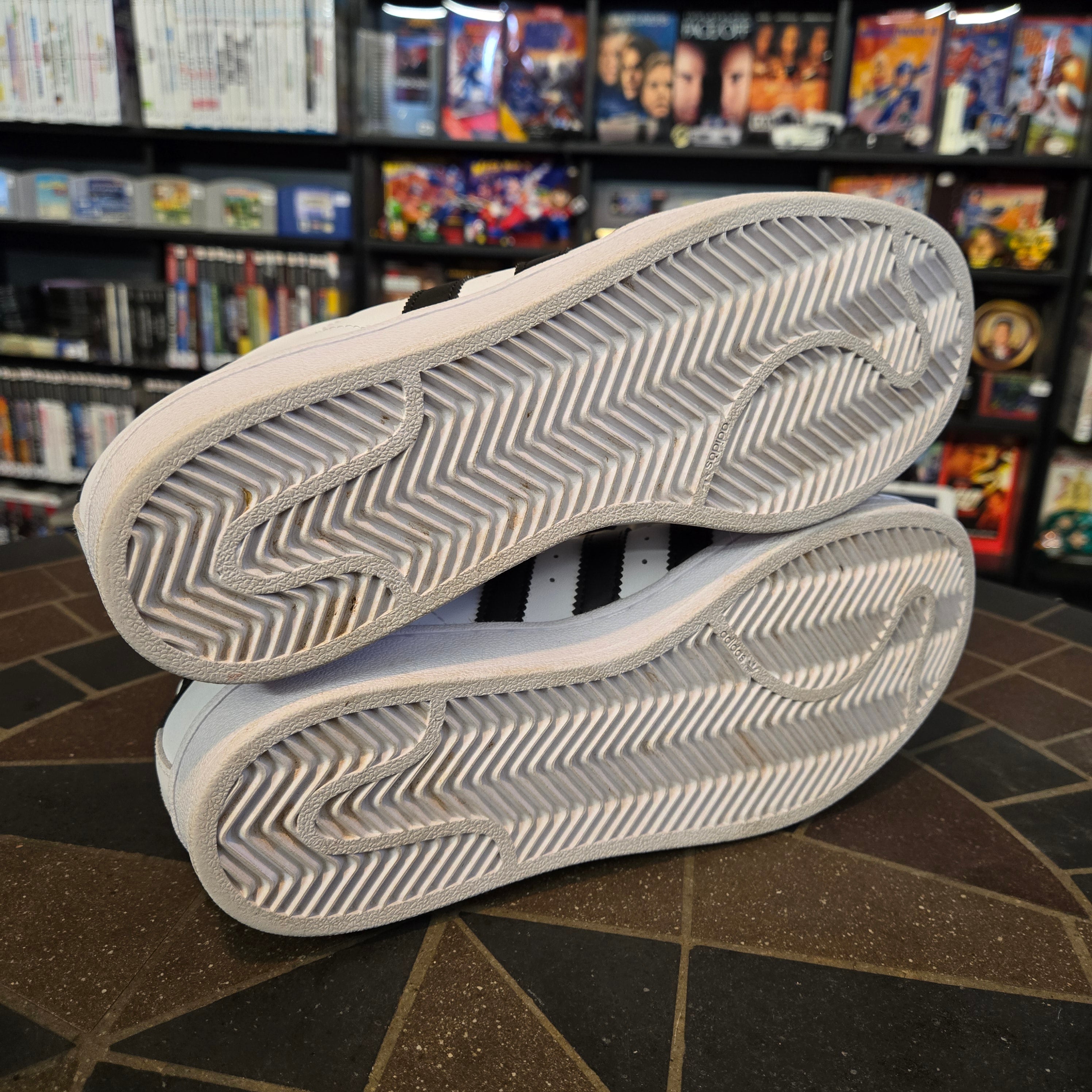 Adidas Originals Superstar Footwear Shoes White Black 2018 EG4958 Men's Size 7.5