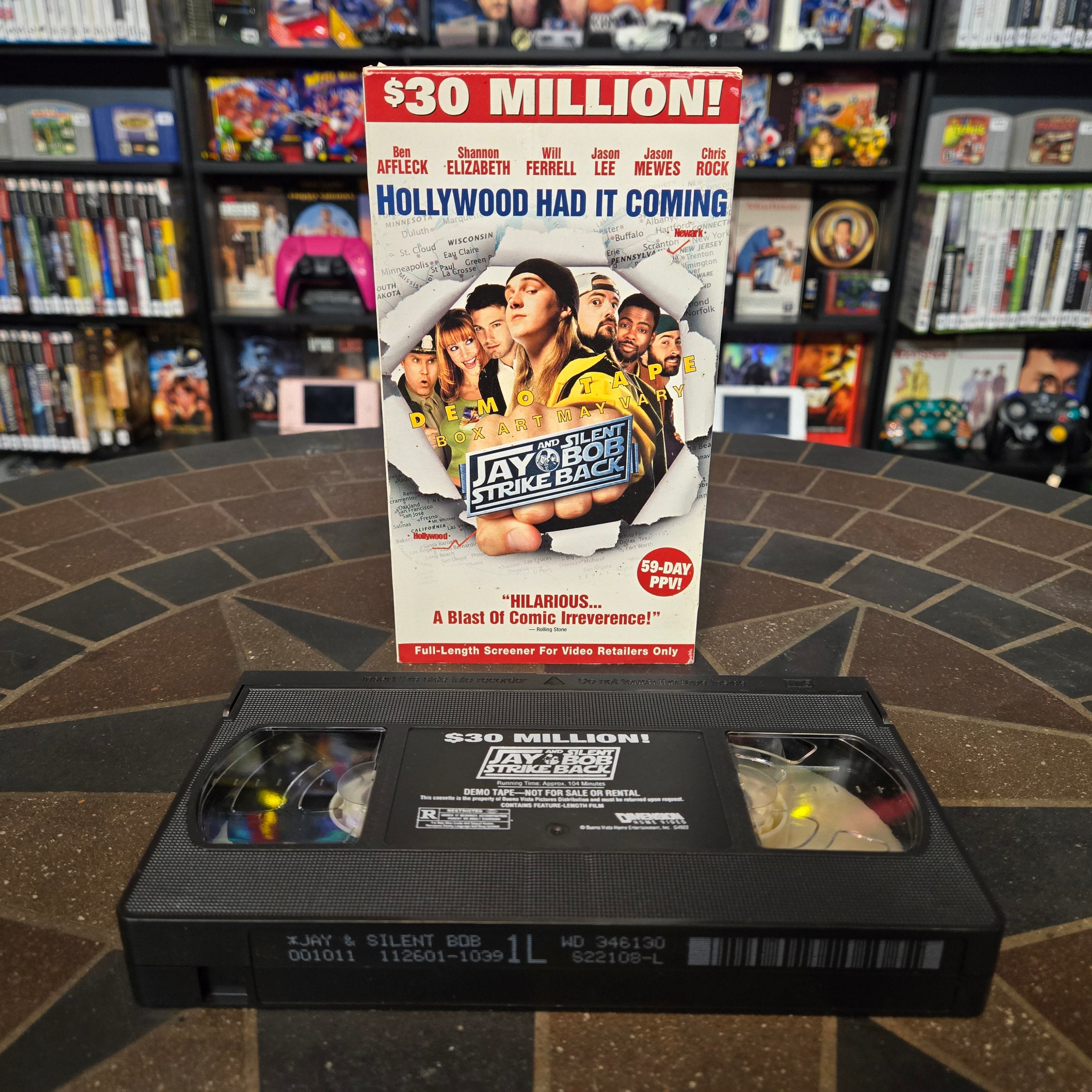 Jay and Silent Bob Strike Back (VHS, 2003) Promo Promotional Screener Tape