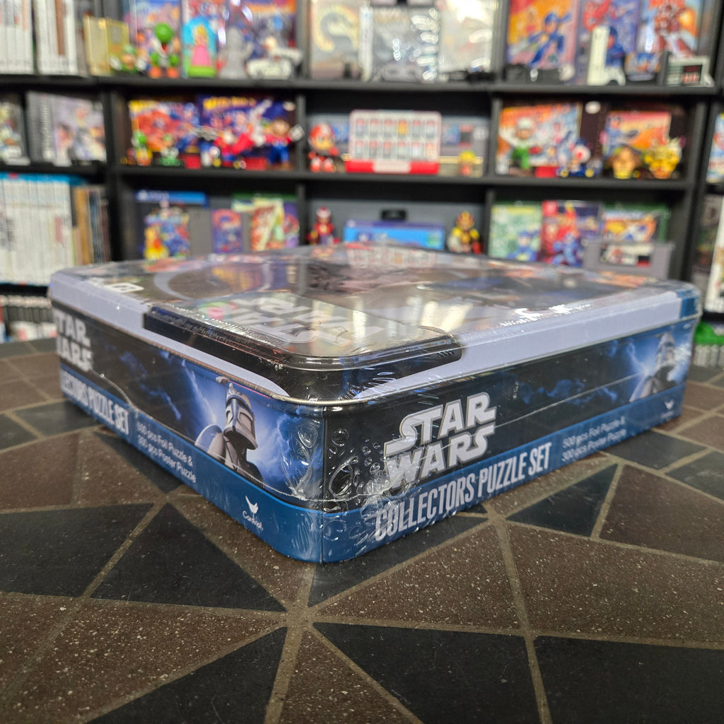 Star Wars Collectors Puzzles Set Tin 500 pcs Foil & 300 pcs Darth Vader Poster