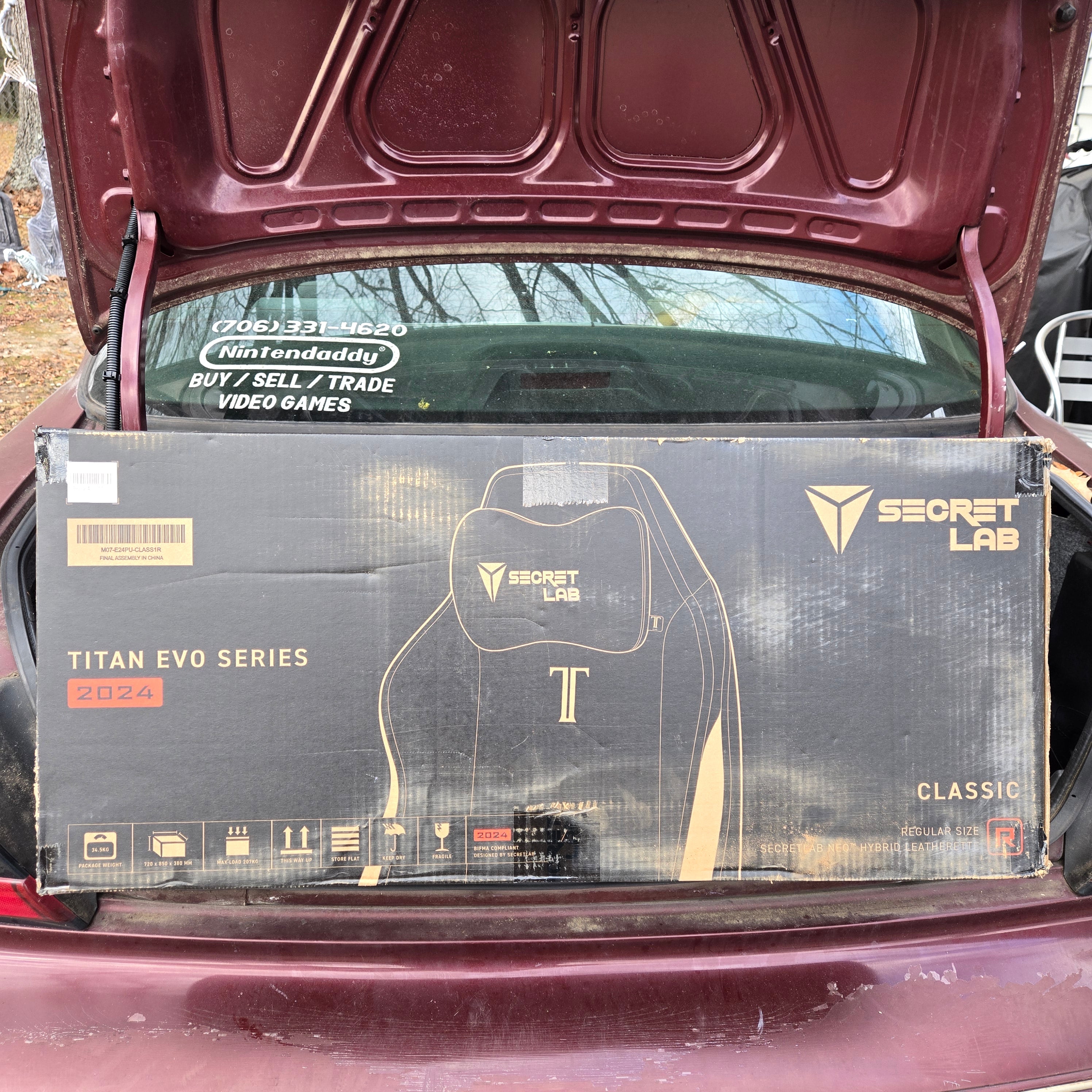 NEW Secretlab TITAN Evo Classic NEO Hybrid Leatherette Regular R Chair 2024 NIB