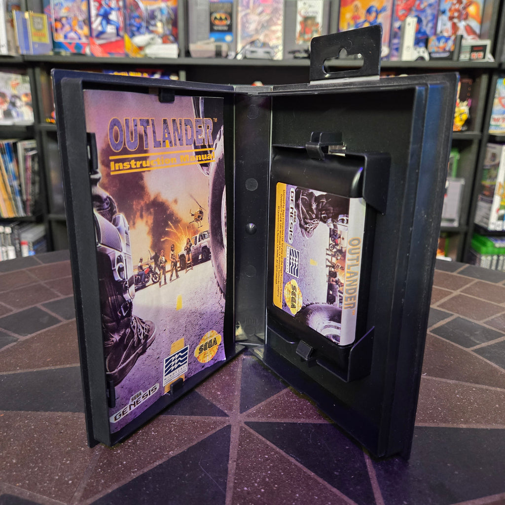 Outlander (Sega Genesis, 1992) Complete CIB - VERY NICE SHAPE!