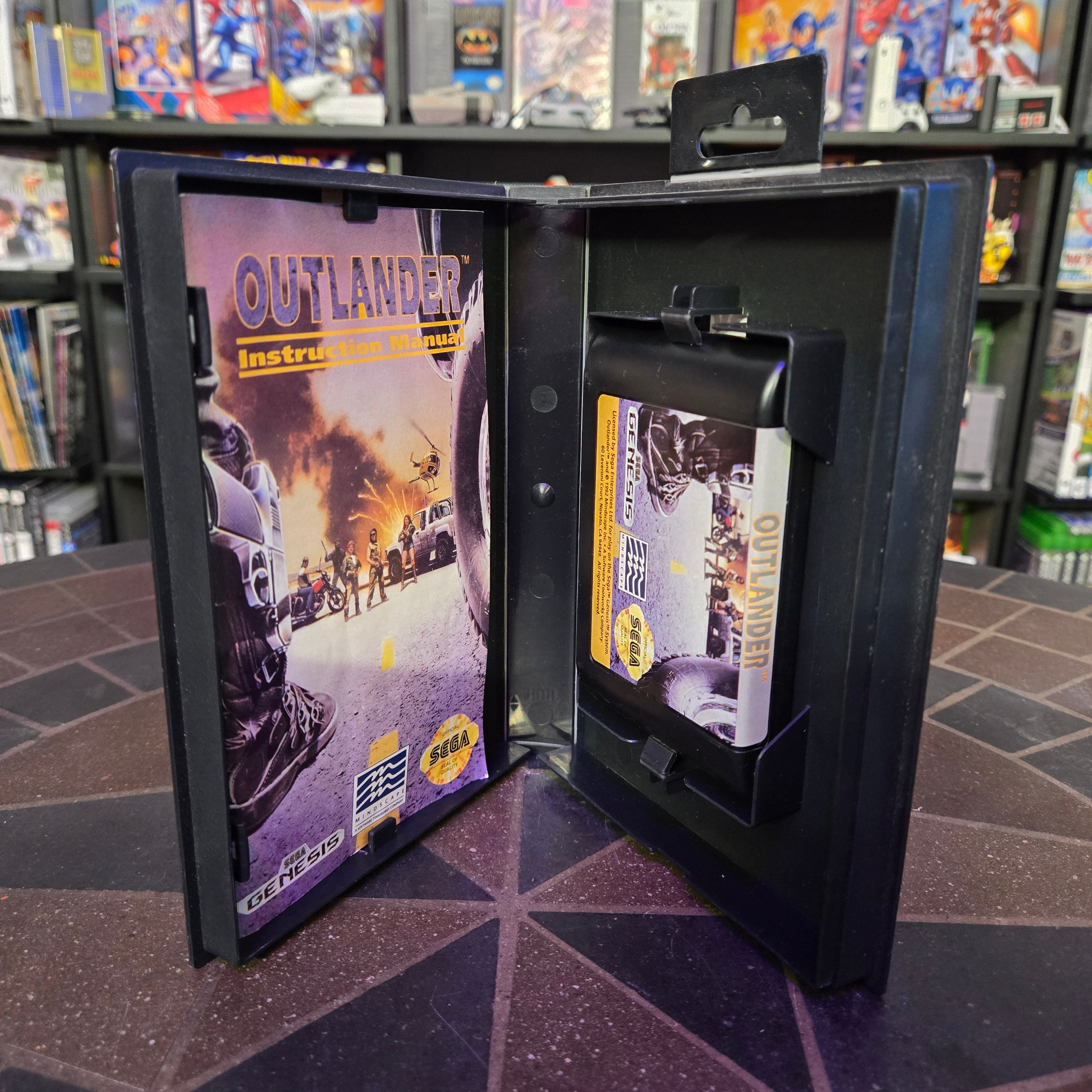 Outlander (Sega Genesis, 1992) Complete CIB - VERY NICE SHAPE!