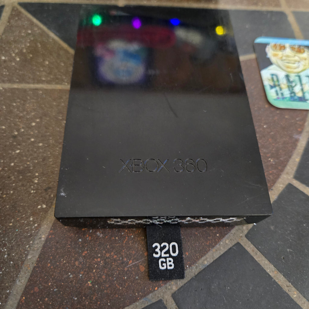 Microsoft Xbox 360 S 320GB Console, Controller & Cords - Cleaned Tested & Reset!