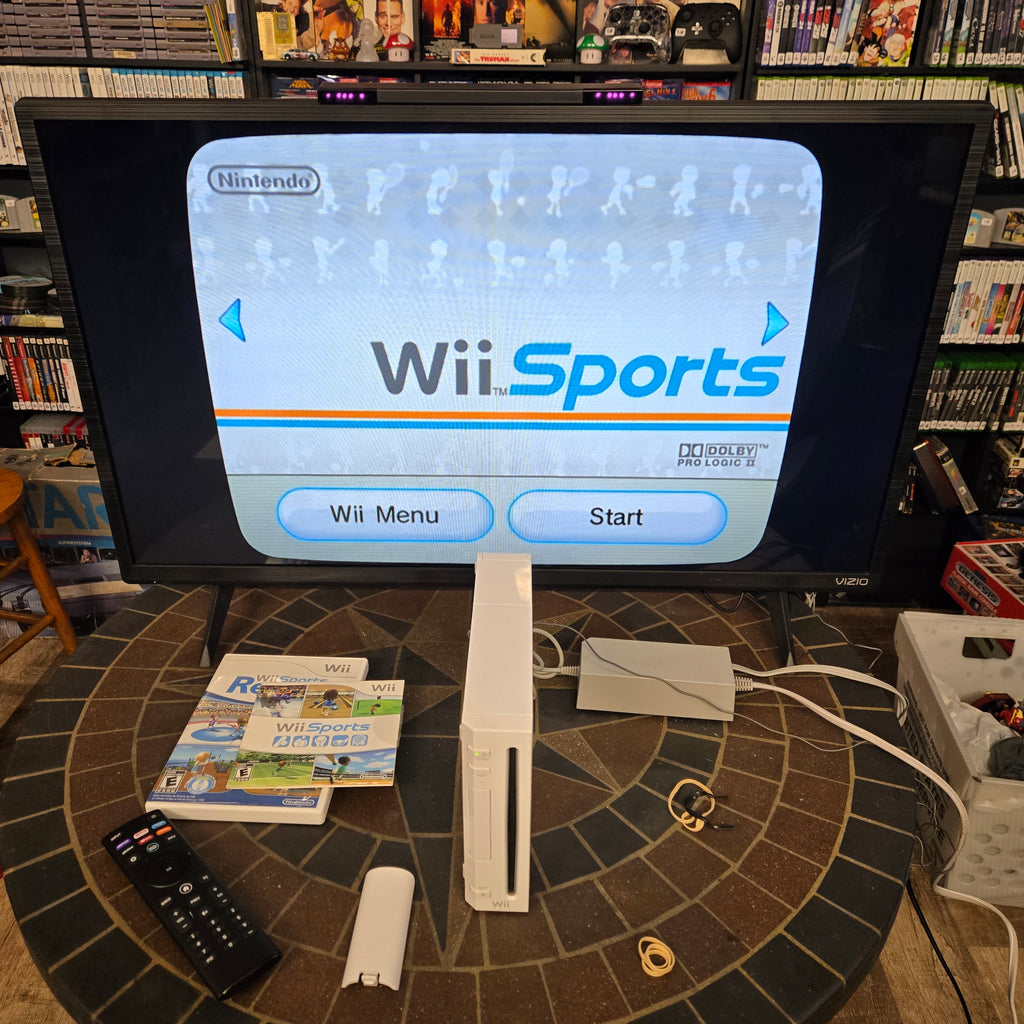 RARE Nintendo Wii Console Sports & Resort Special Value Edition Bundle in Box!