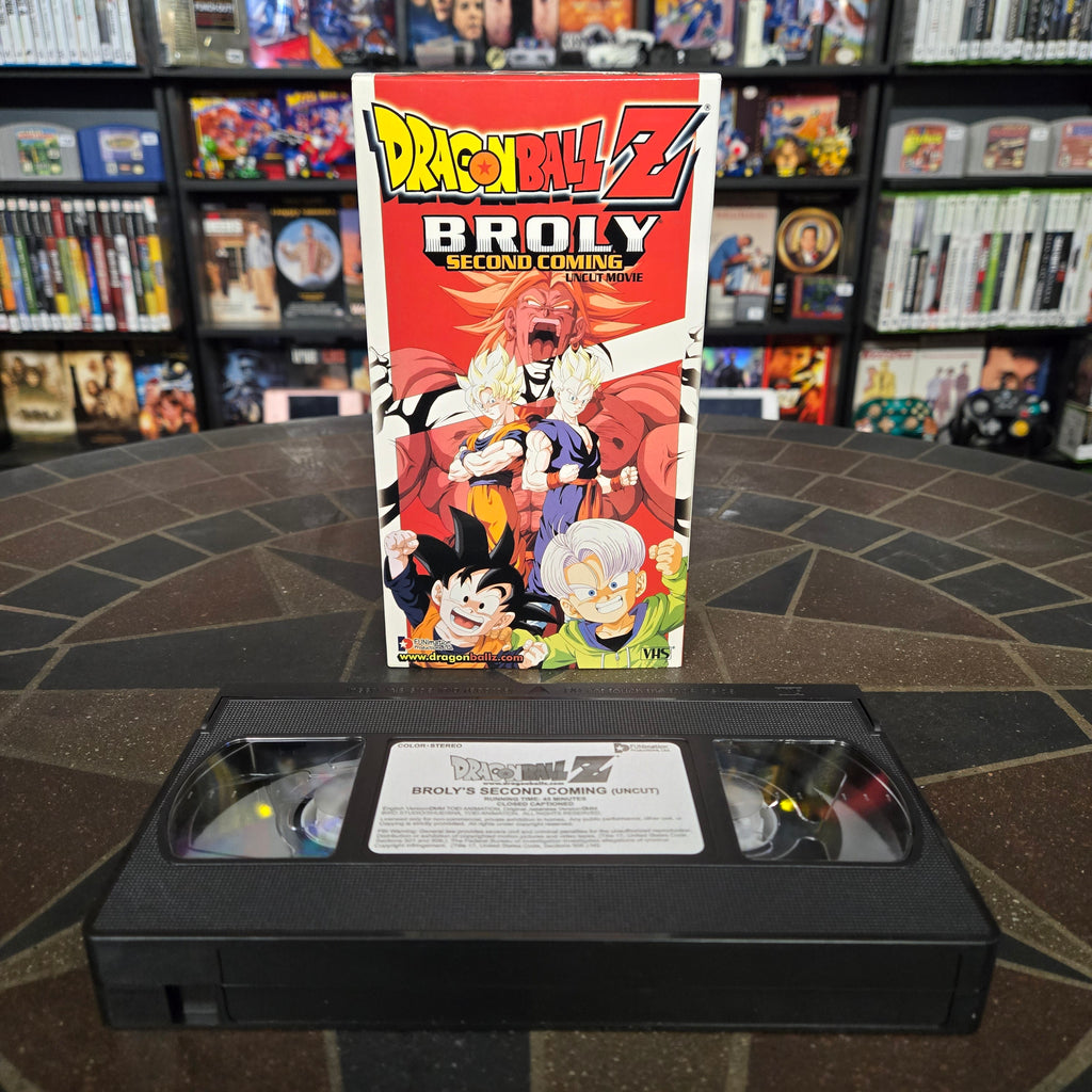 Dragon Ball Z: The Movie - Broly: Second Coming (VHS, 2005, Uncut) Nice Shape!