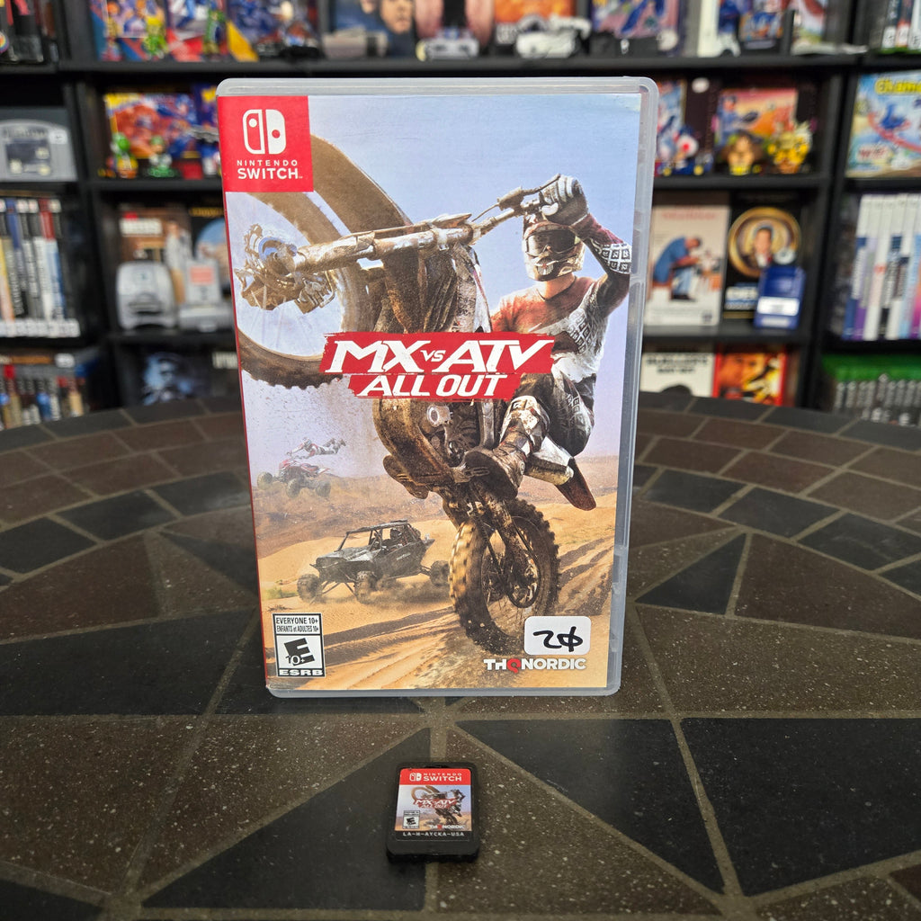 MX vs ATV All Out - Nintendo Switch - Complete in Box CIB