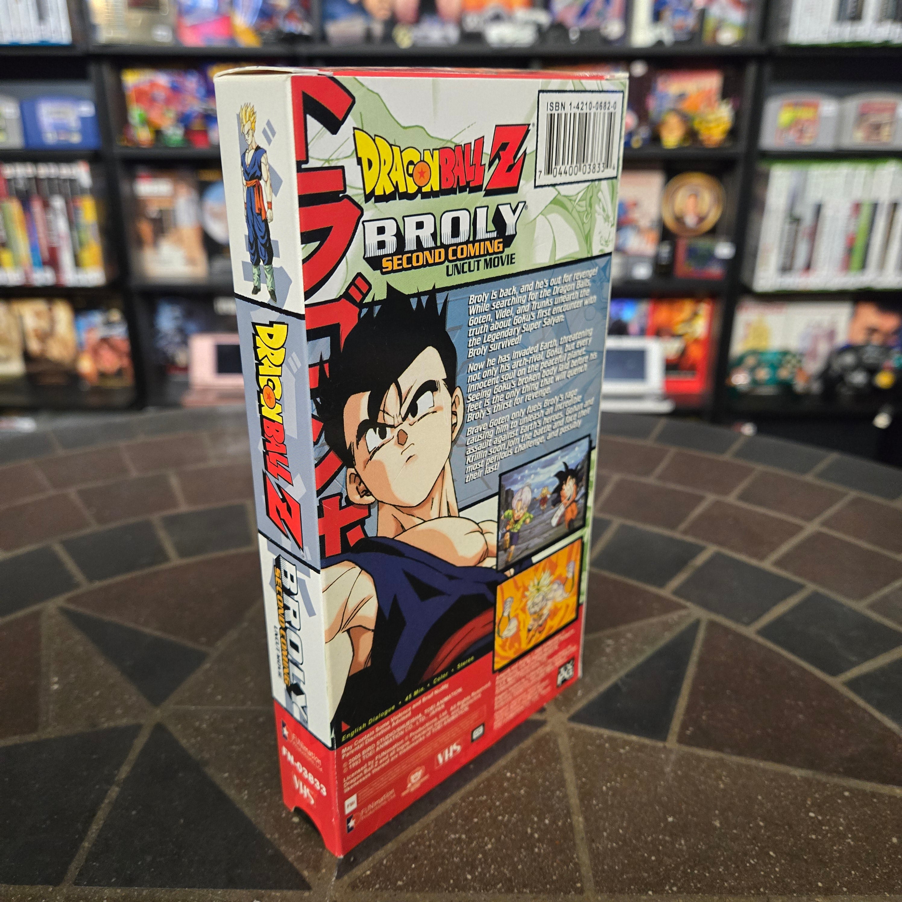 Dragon Ball Z: The Movie - Broly: Second Coming (VHS, 2005, Uncut) Nice Shape!