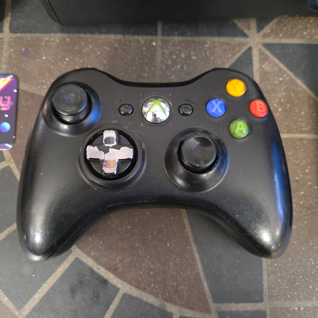 Microsoft Xbox 360 S 320GB Console, Controller & Cords - Cleaned Tested & Reset!