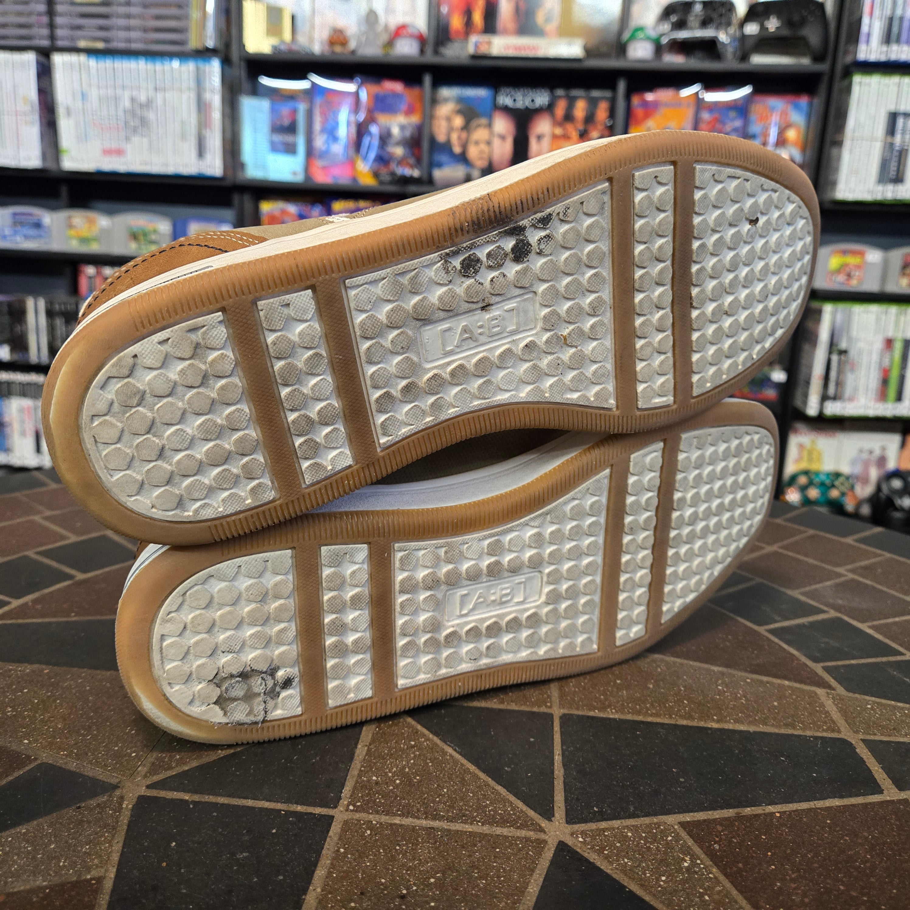 Arrigo Bello Mens Casual Comfort Shoes Fashion Breathable Sneakers Khaki Size 9