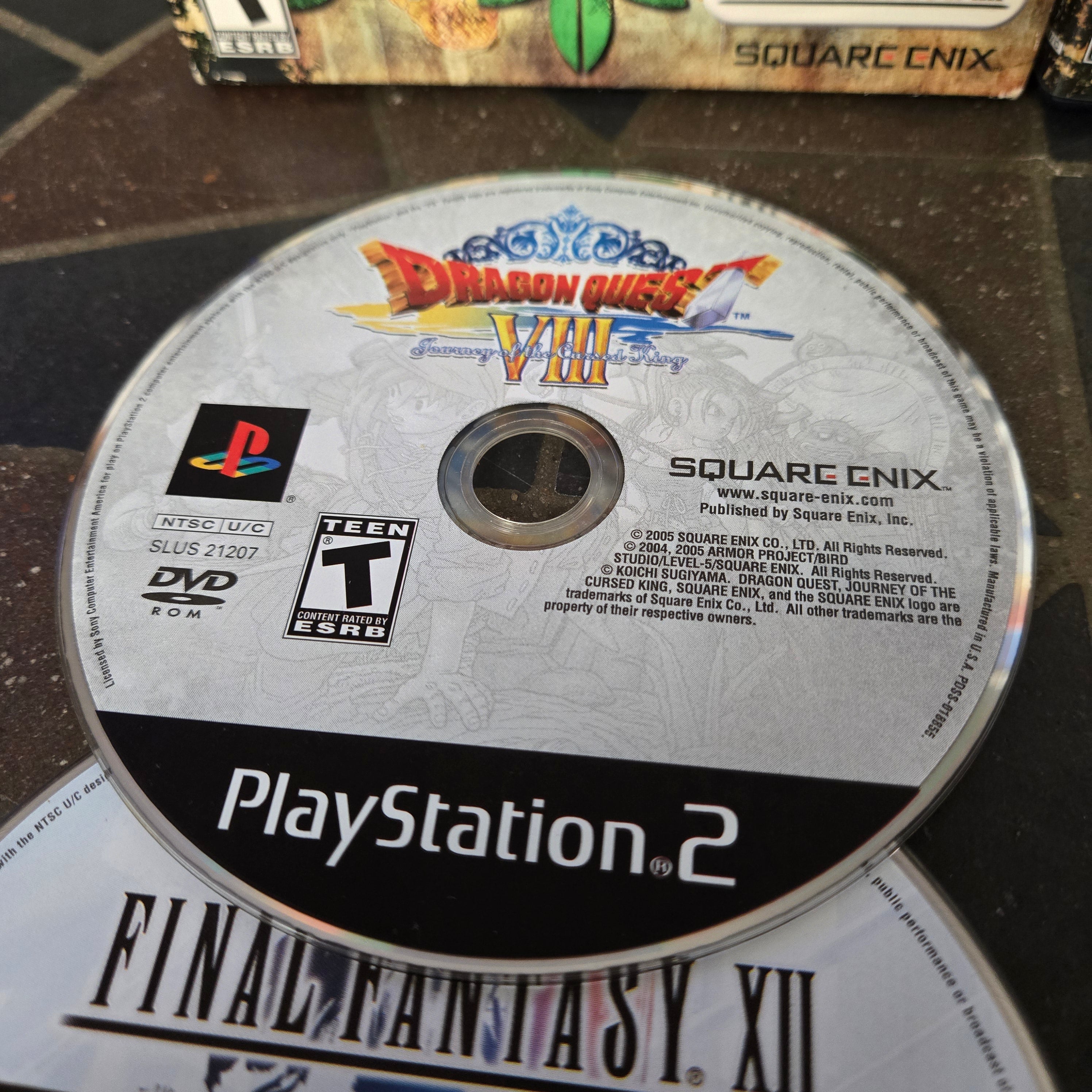 Dragon Quest VIII (Sony PlayStation 2, 2006) PS2 100% Complete CIB Big Box