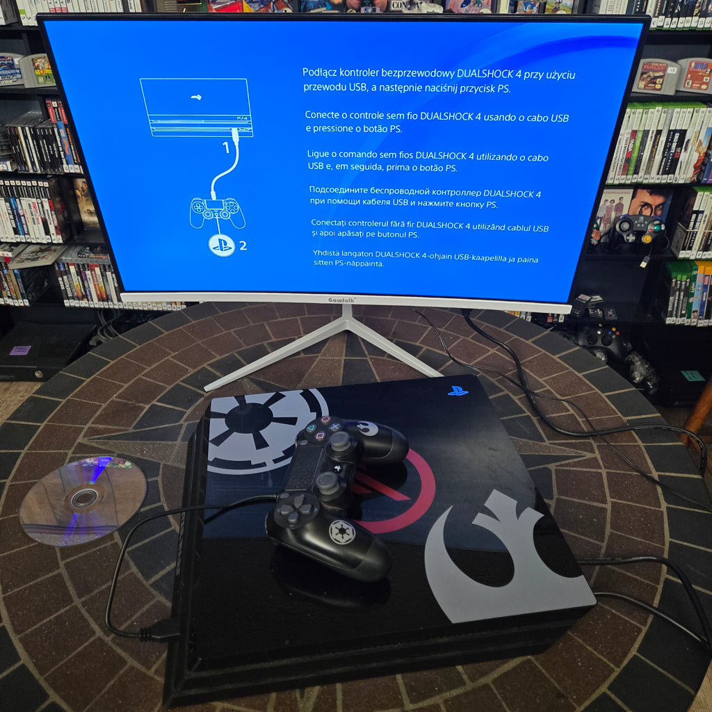 Sony PlayStation 4 PS4 Pro 1TB Star Wars Battlefront 2 Edition Console Bundle