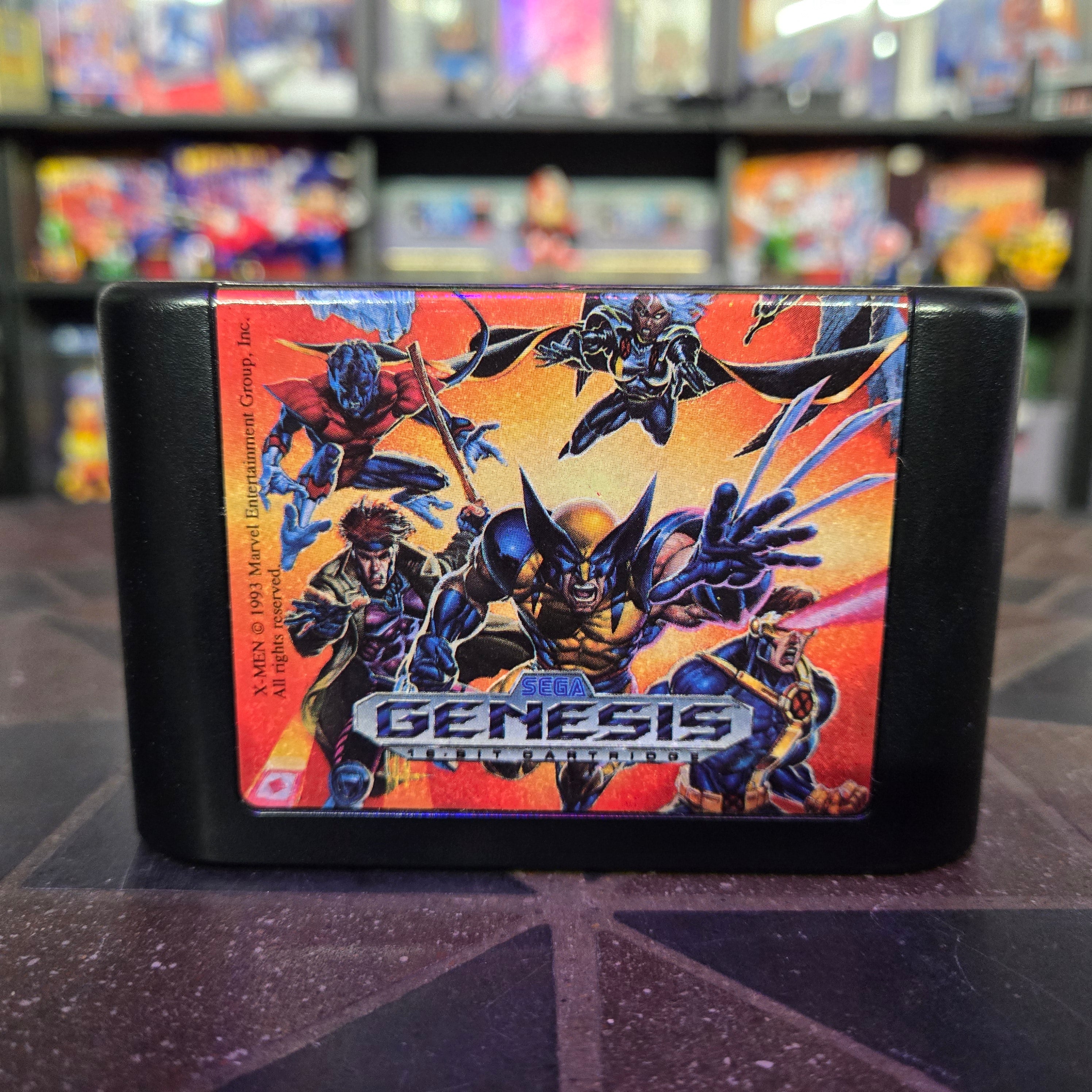 X-Men (Sega Genesis, 1993) Complete CIB w/ Poster - VERY NICE SHAPE!