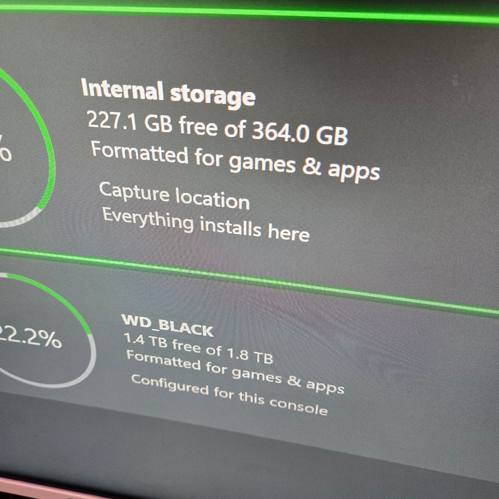 Western Digital WD XBox Game Drive P10 2TB Tested & Working UA42225 Tested Reset