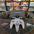 Nintendo 64 N64 Console, Official Controller, Jumper Pak & Cords CLEANED TESTED