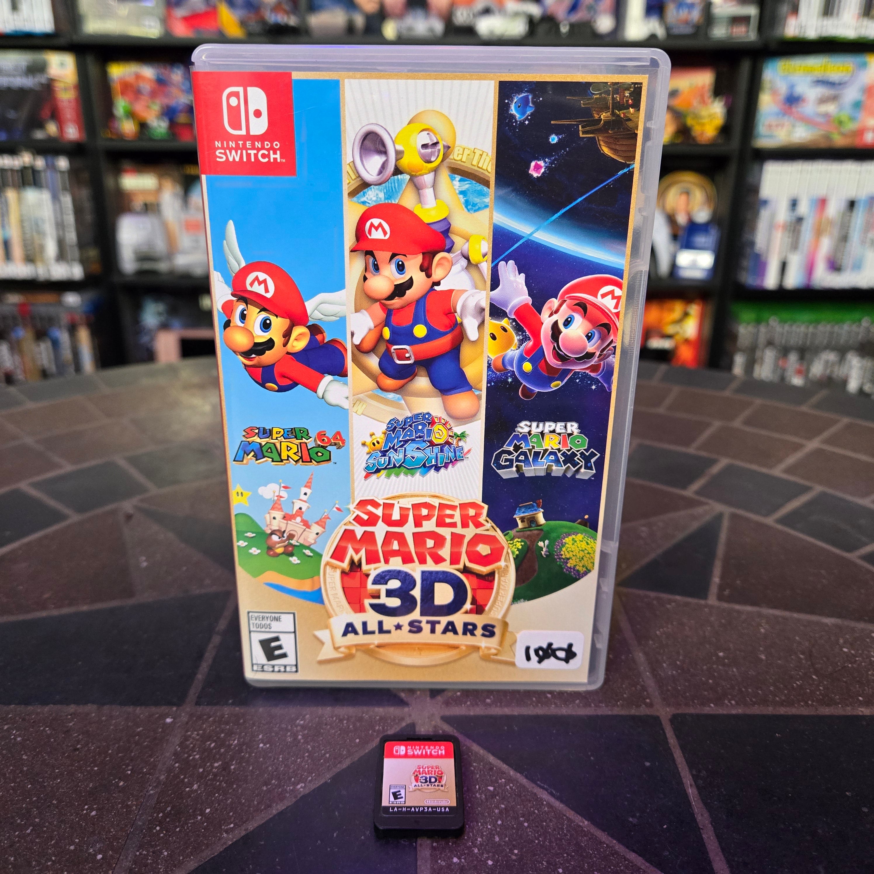 Super Mario 3D All-Stars - Nintendo Switch - OG Artwork, Case & Cartridge TESTED
