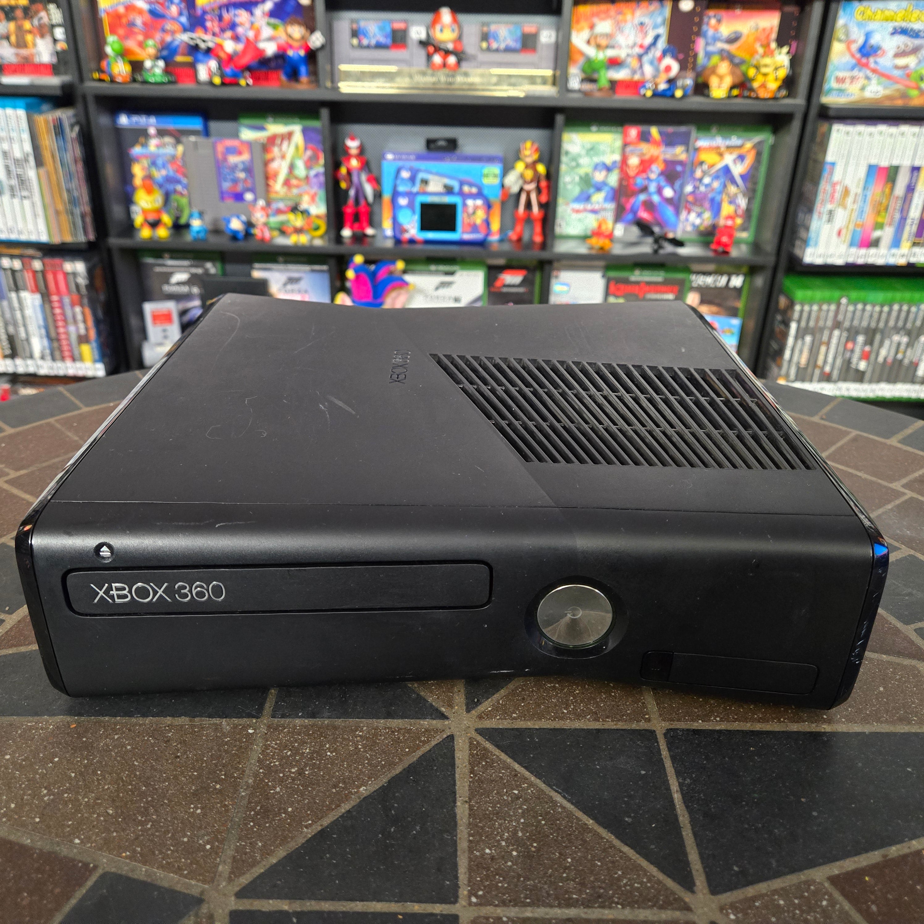 Microsoft Xbox 360 S 320GB Console, Controller & Cords - Cleaned Tested & Reset!