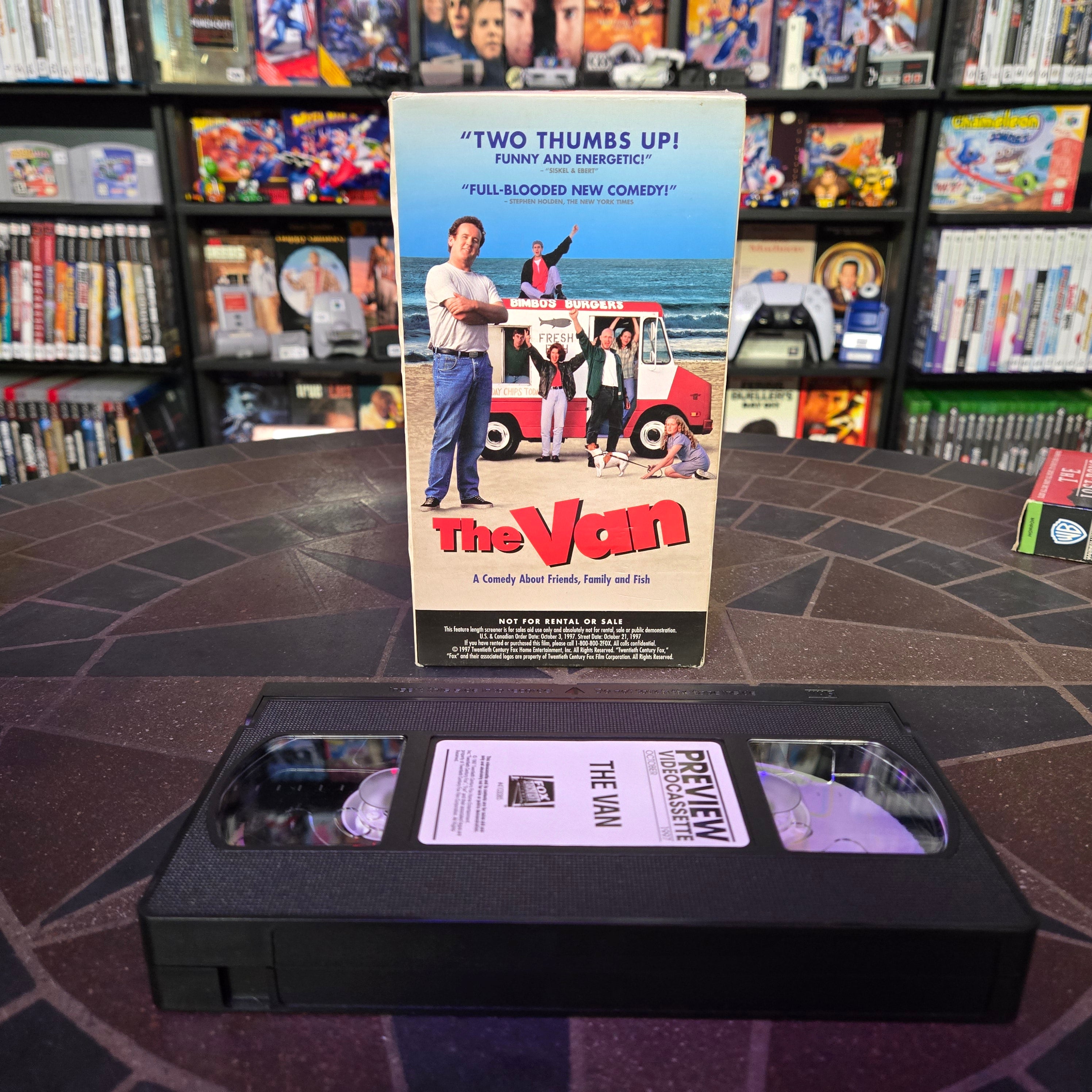 The Van (VHS, 1997) Screener Promo Promotional Preview Cleaned & Tested