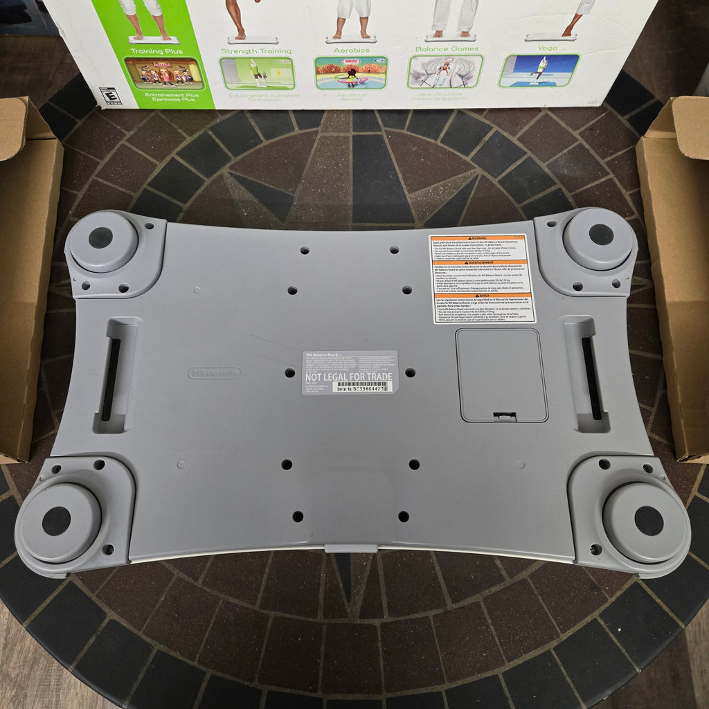 Nintendo Wii Fit & Plus Games w/ Balance Board Complete w/ Box - Tested Working!