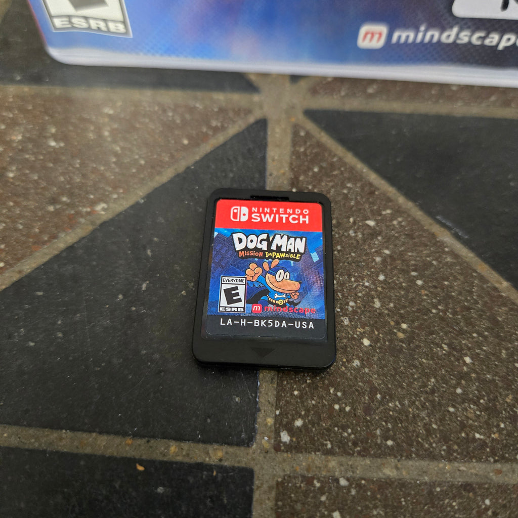 Dog Man: Mission Impawsible - Nintendo Switch - Authentic, Cleaned & Tested!
