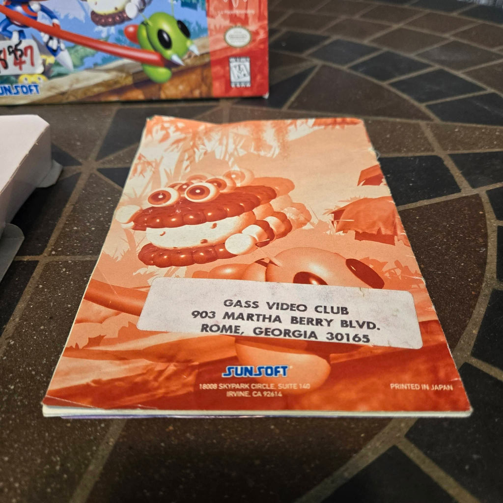 Chameleon Twist N64 Complete CIB Box Manual Authentic Nintendo 64 🦎