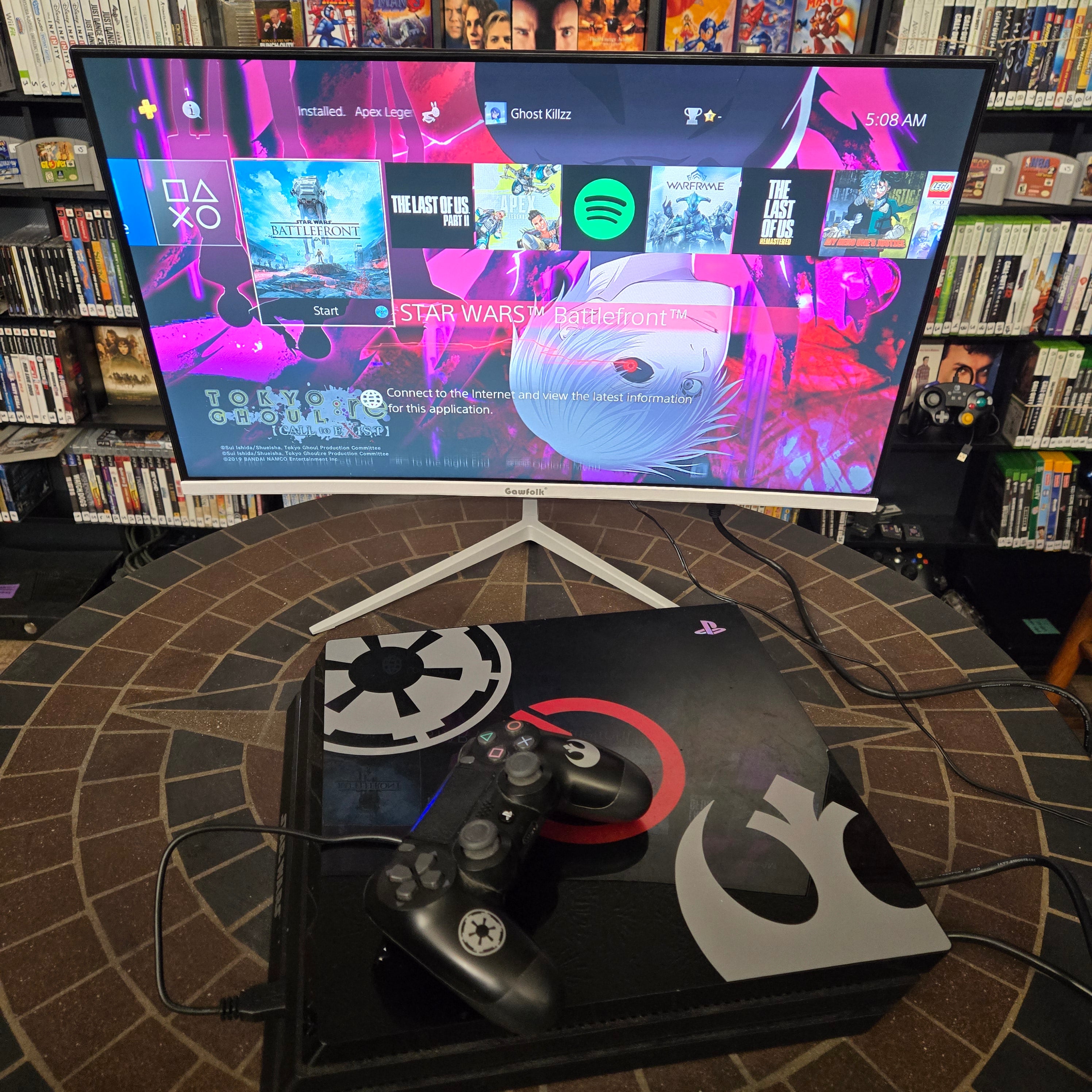 Sony PlayStation 4 PS4 Pro 1TB Star Wars Battlefront 2 Edition Console Bundle