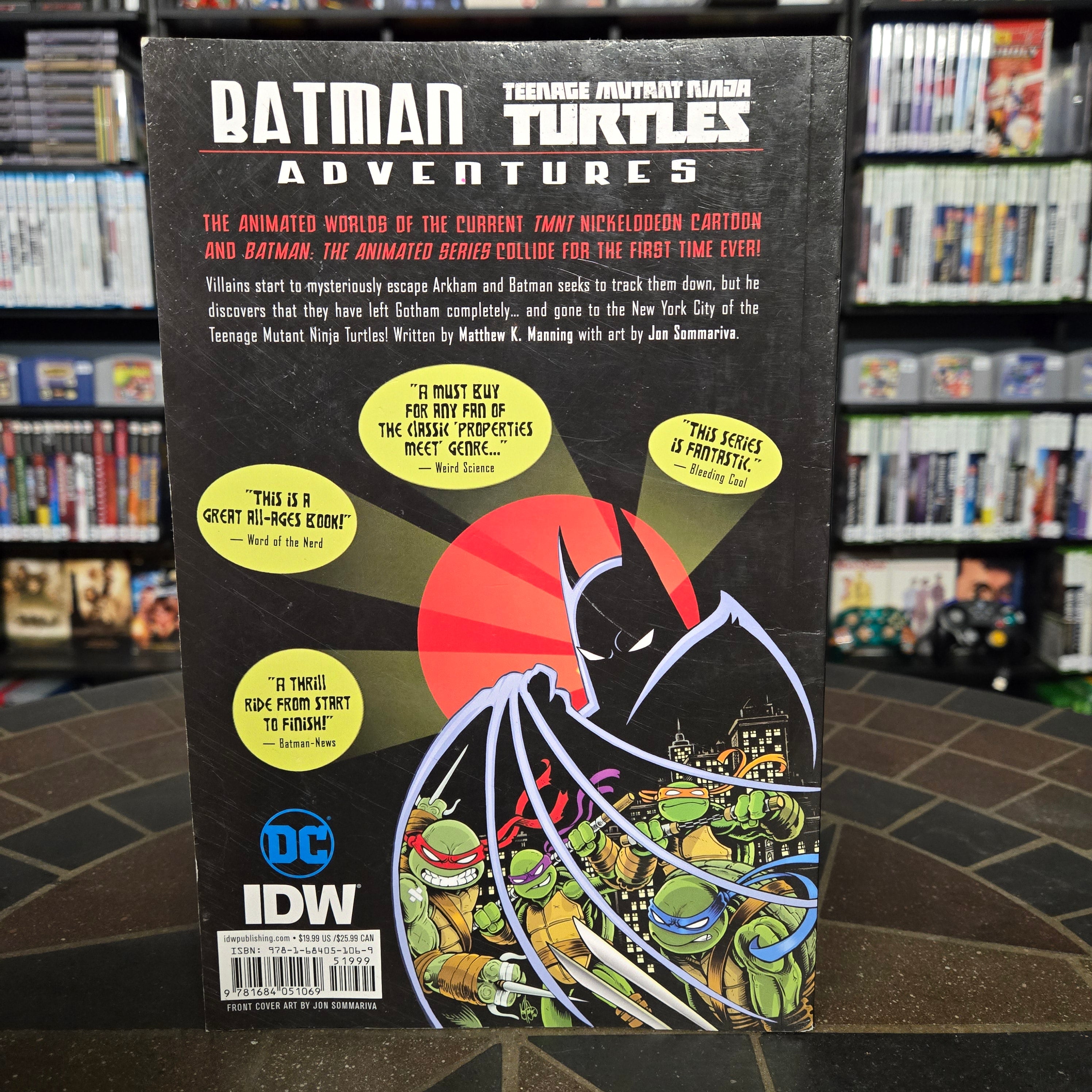 BATMAN / TEENAGE MUTANT NINJA TURTLES Adventures Issues 1-6 COMPLETE DC/IDW 2016