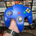 Nintendo 64 N64 (NUS-005) Controller - Original Blue Authentic w/ OG Good Stick