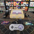 Super Nintendo SNES Console, Original Controller & Cords - CLEANED & TESTED