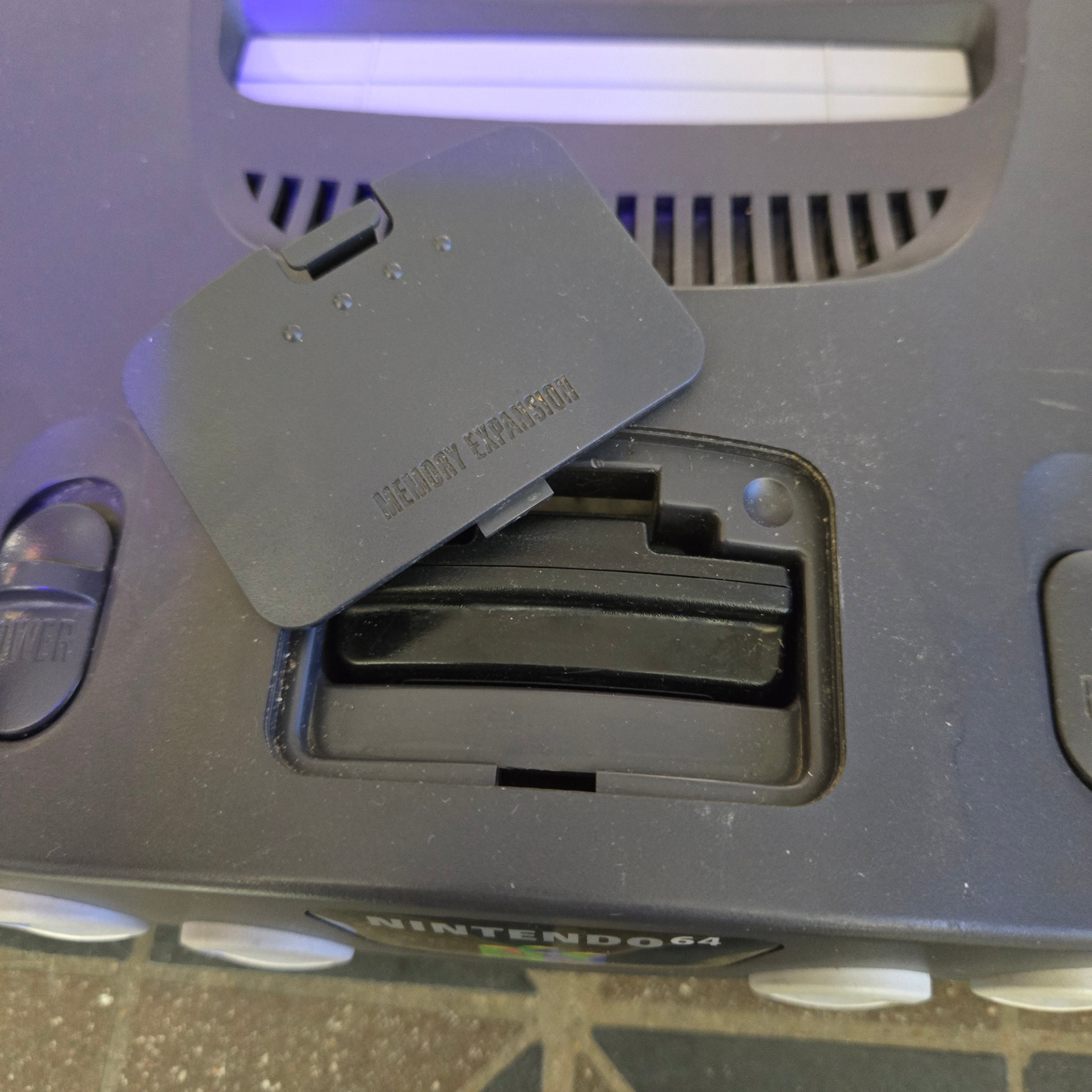 Nintendo 64 N64 Console, Official Controller, Jumper Pak & Cords CLEANED TESTED!