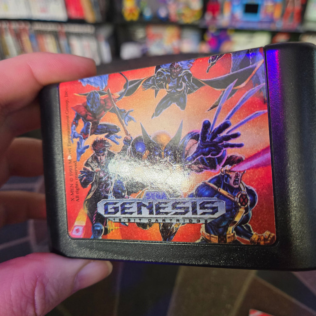 X-Men (Sega Genesis, 1993) Complete CIB w/ Poster - VERY NICE SHAPE!