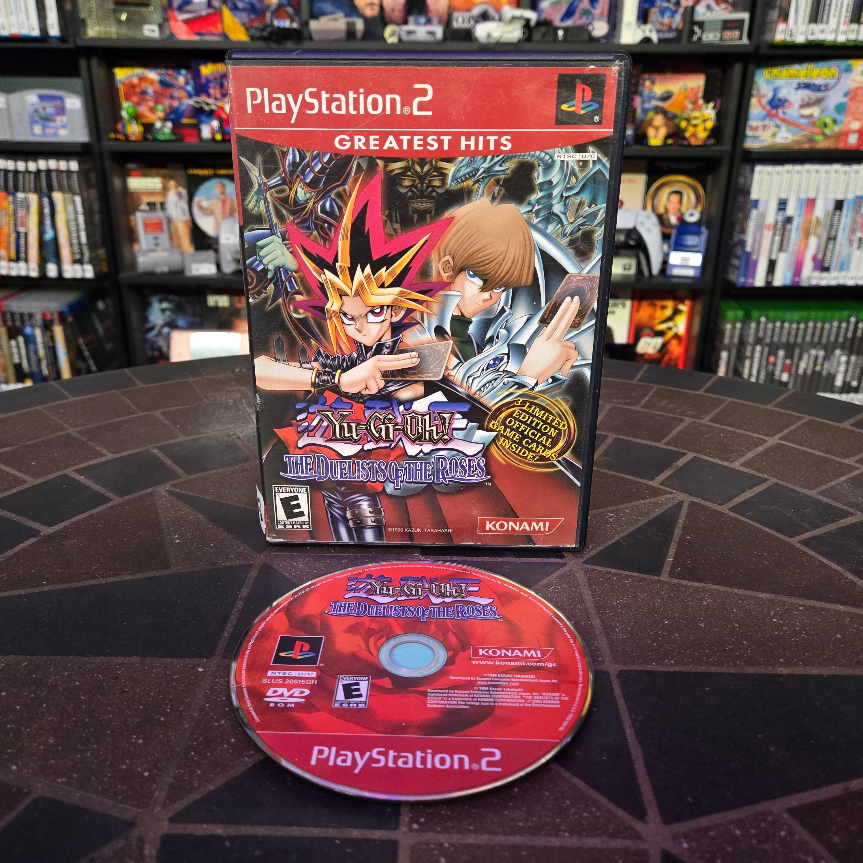 Yu-Gi-Oh! The Duelists of the Roses (Sony PlayStation 2, 2003) PS2 Greatest Hits