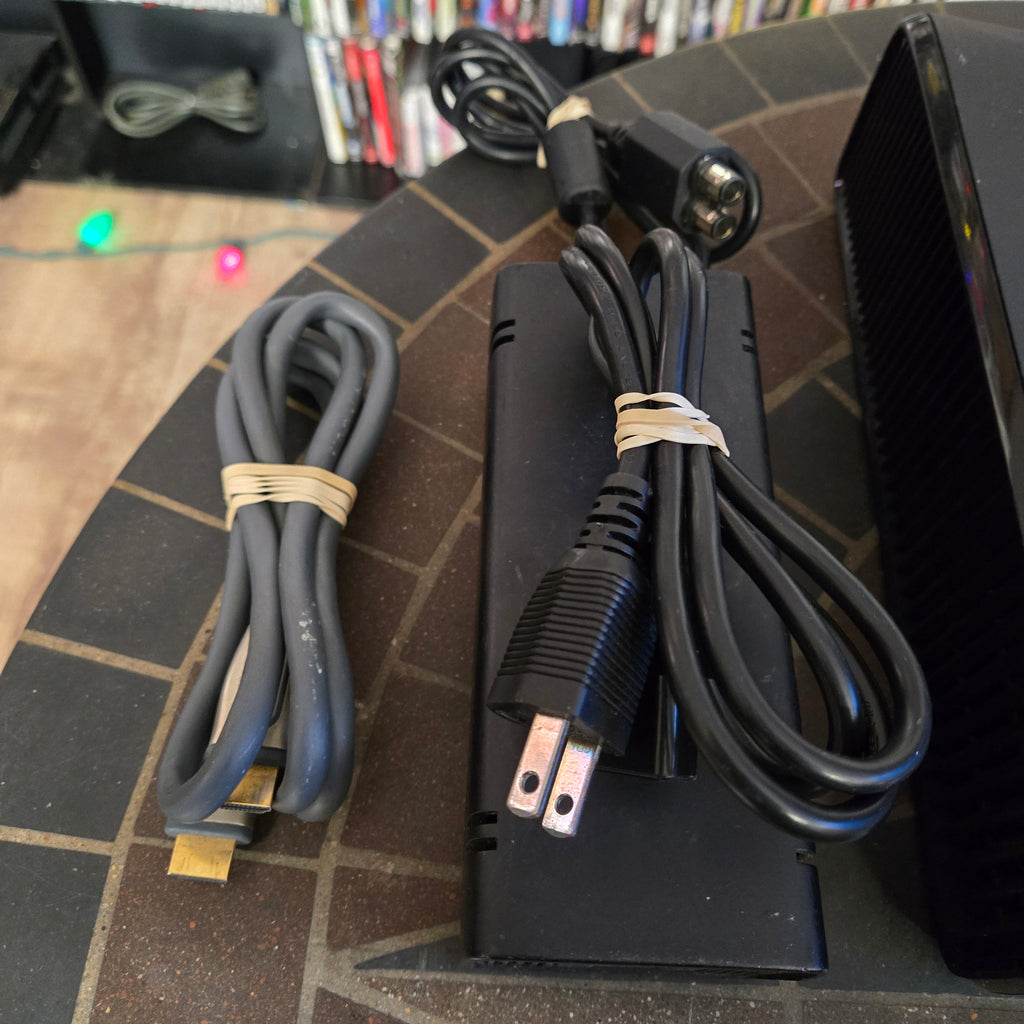 Microsoft Xbox 360 S 320GB Console, Controller & Cords - Cleaned Tested & Reset!