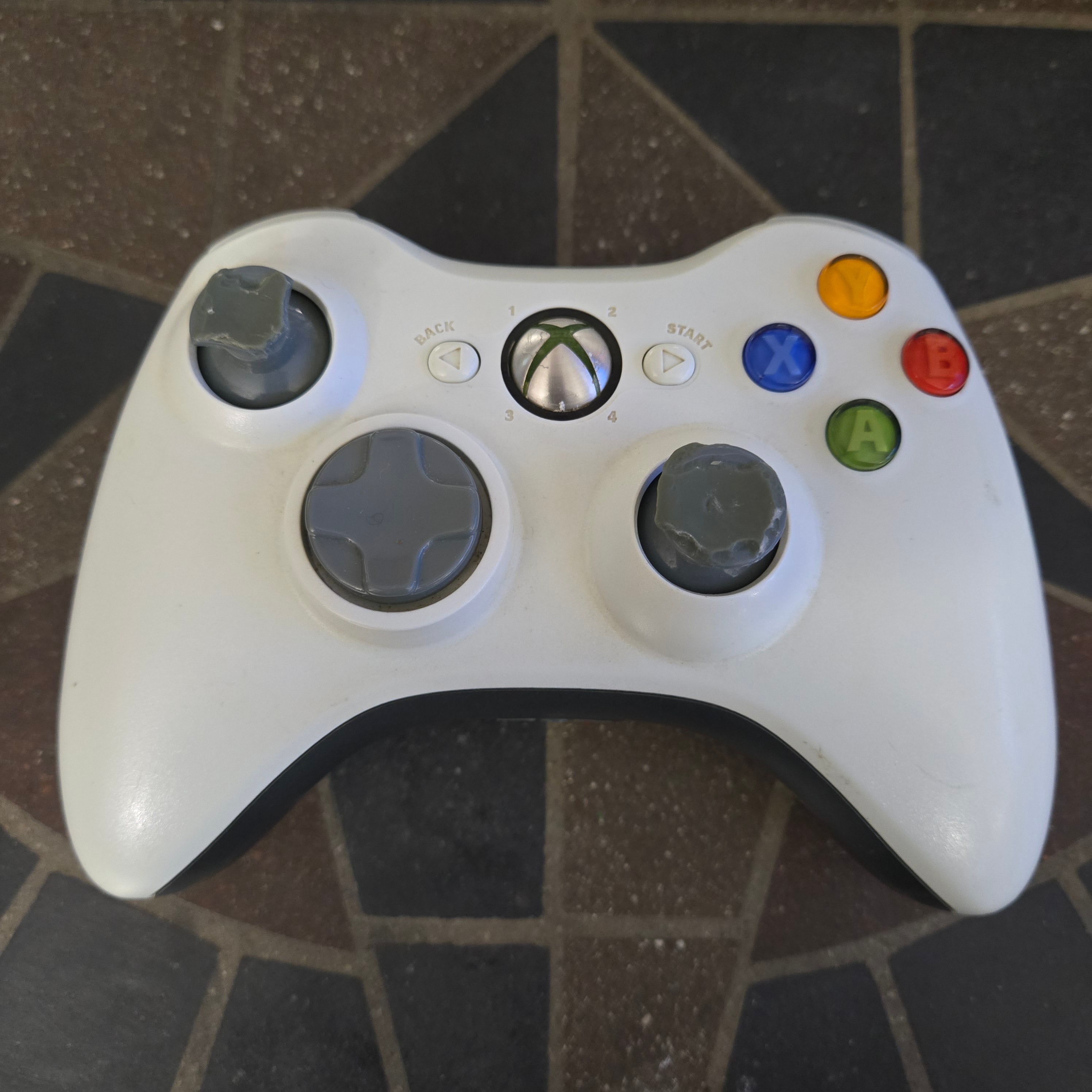 Microsoft OG Xbox 360 20GB White Console, Controller & Cords - TESTED & RESET!
