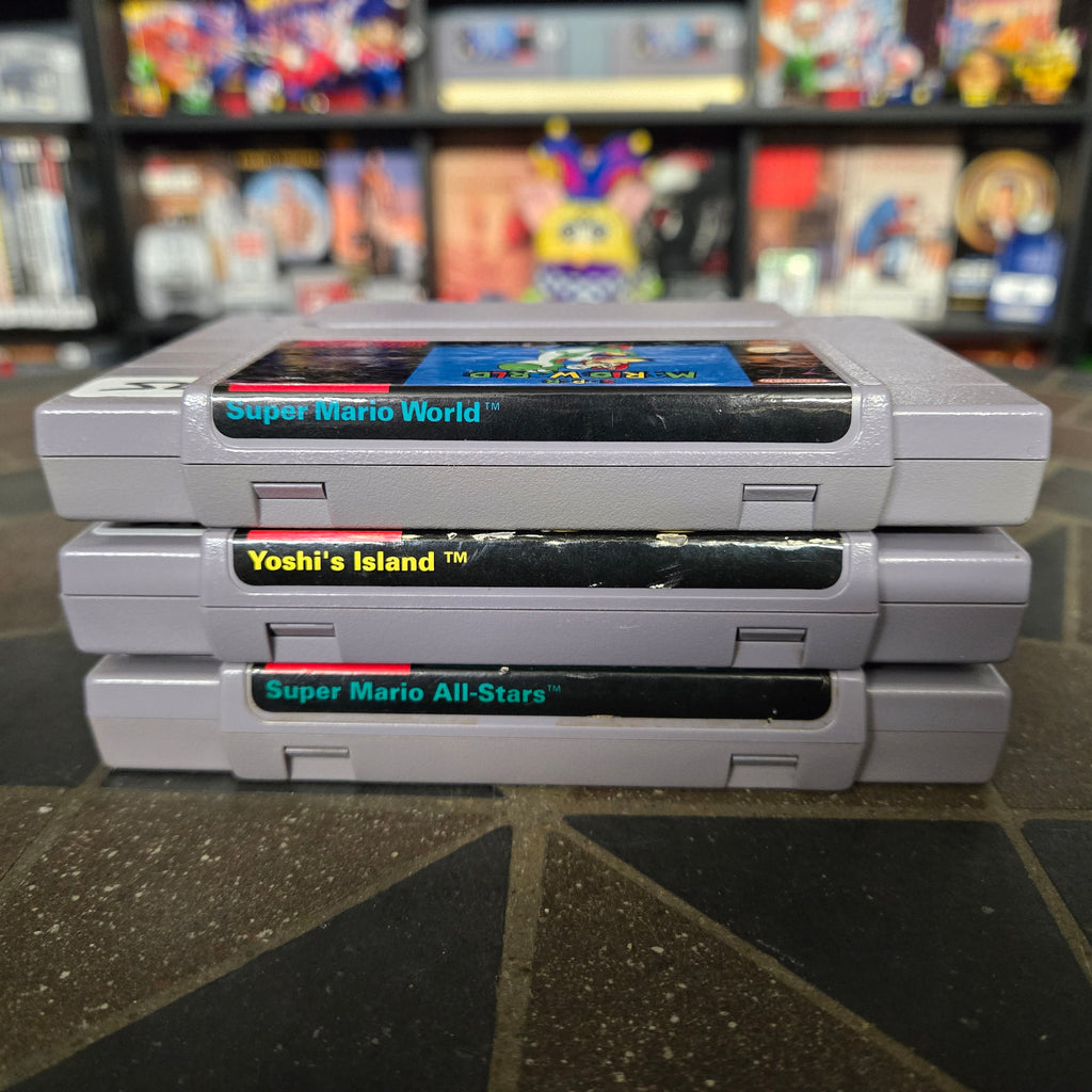 Super Mario World, 2: Yoshi's Island & All-Stars (Super Nintendo SNES) TESTED