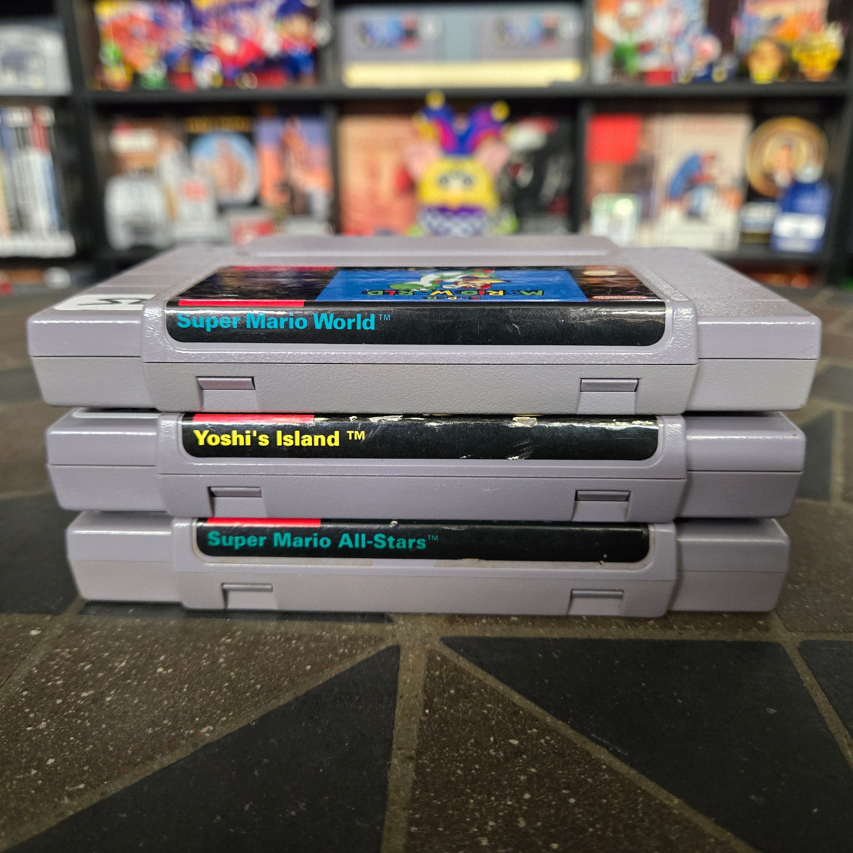 Super Mario World, 2: Yoshi's Island & All-Stars (Super Nintendo SNES) TESTED