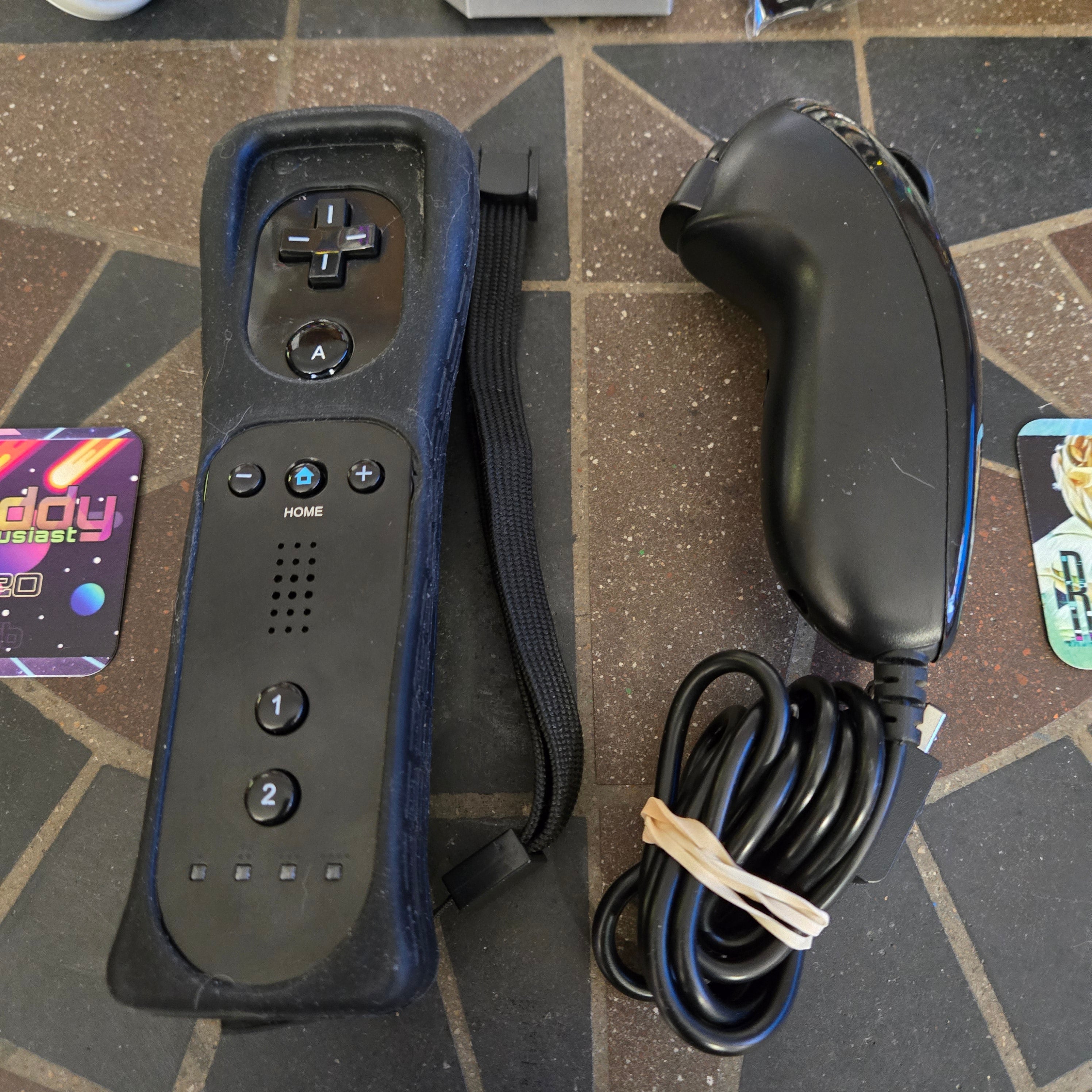 Nintendo Wii Console White, Cords, Controller & Nunchuk Cleaned, Tested & Reset!