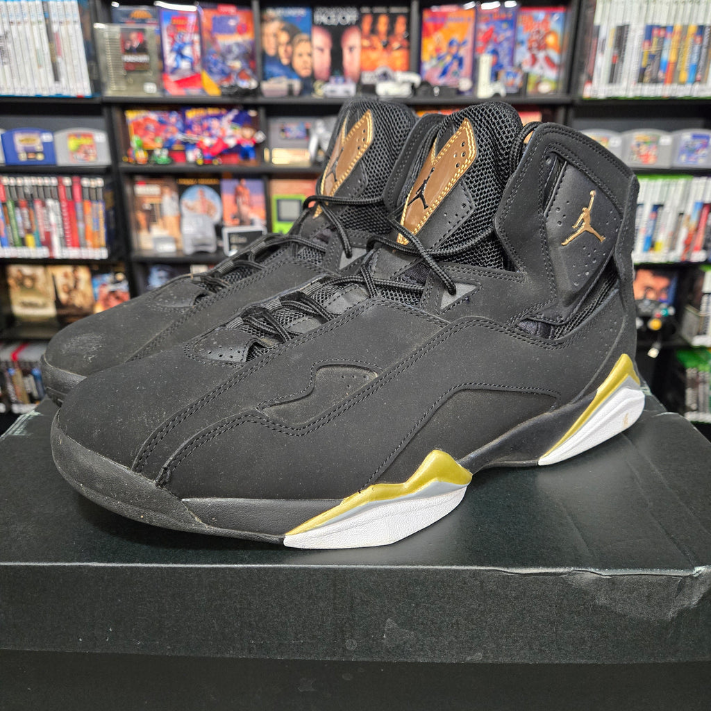 Size 13 - Air Jordan True Flight Black Metallic Gold in Nice Shape w/ OG Box!