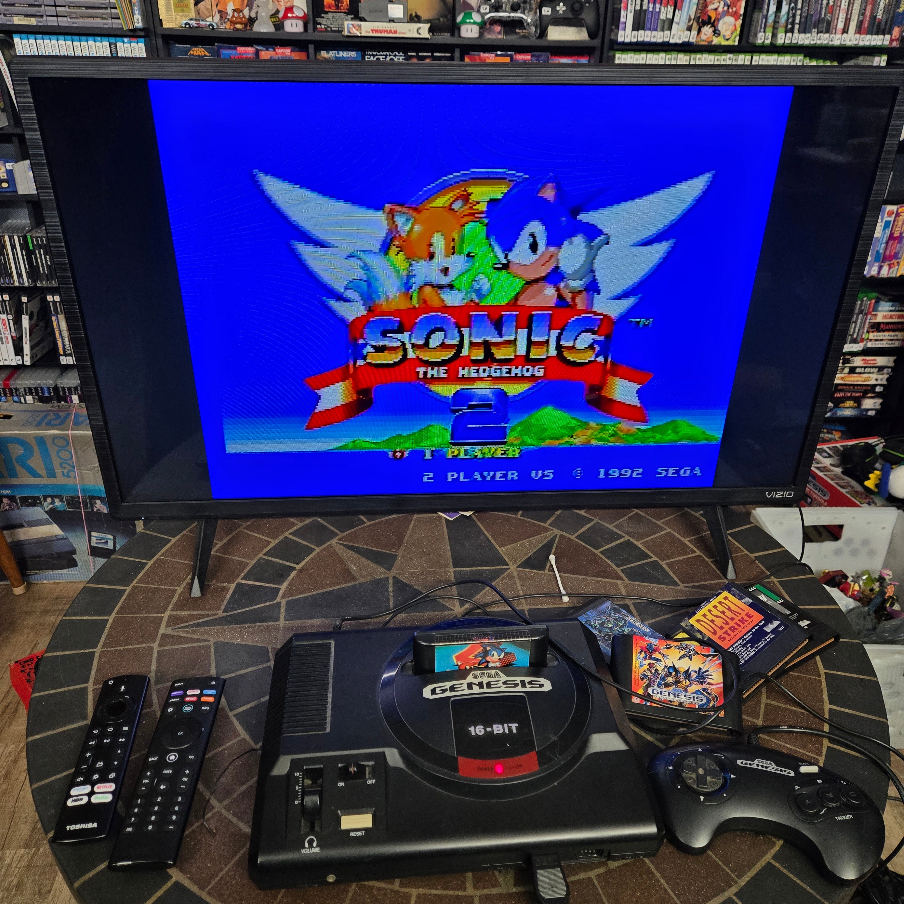 Sega Genesis Model 1  Console, Controller & Cords - Authentic, Cleaned & Tested