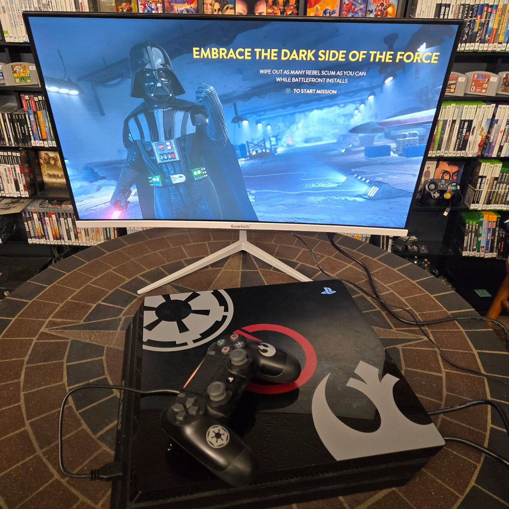 Sony PlayStation 4 PS4 Pro 1TB Star Wars Battlefront 2 Edition Console Bundle