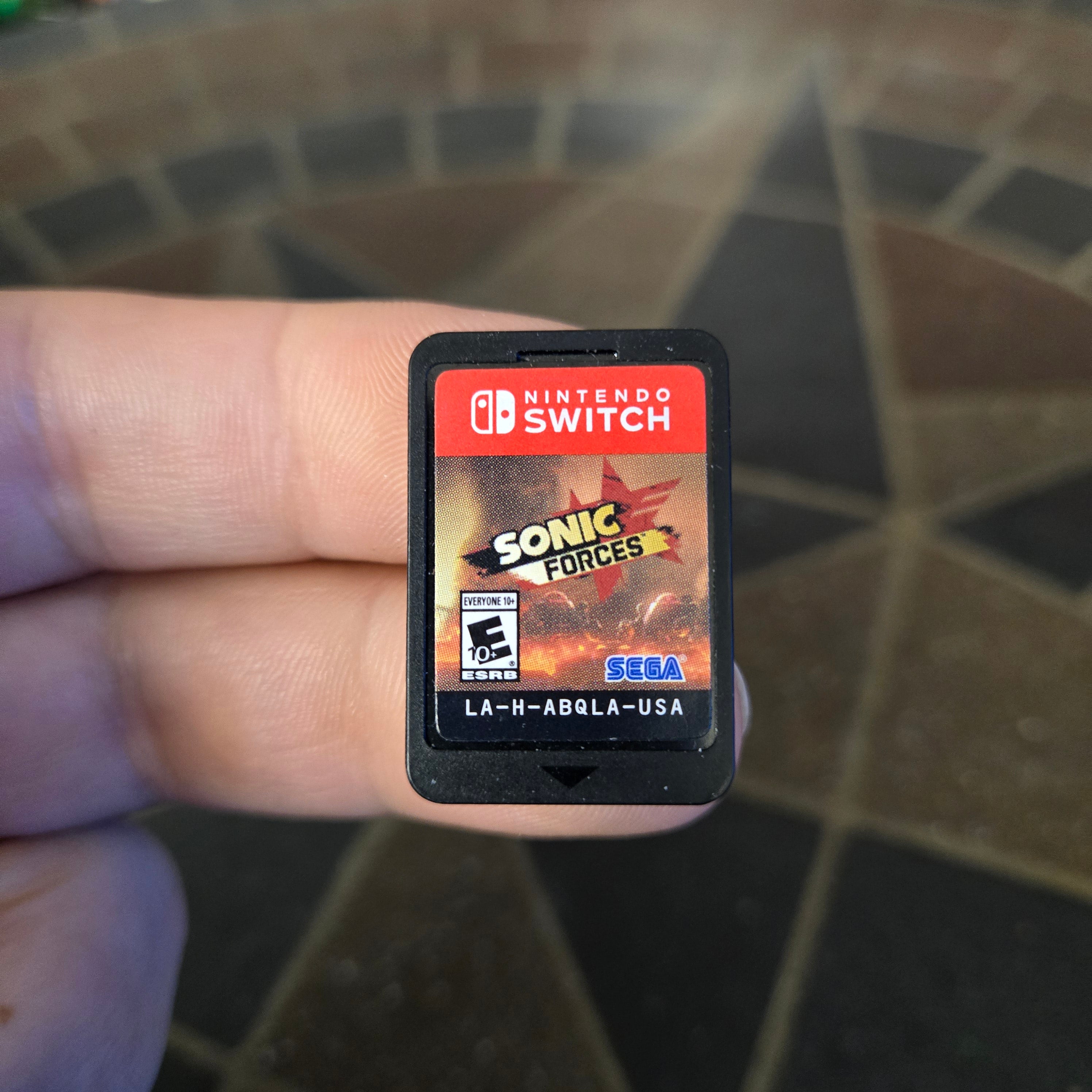 Sonic Forces - Nintendo Switch - Authentic, Cleaned & Tested!