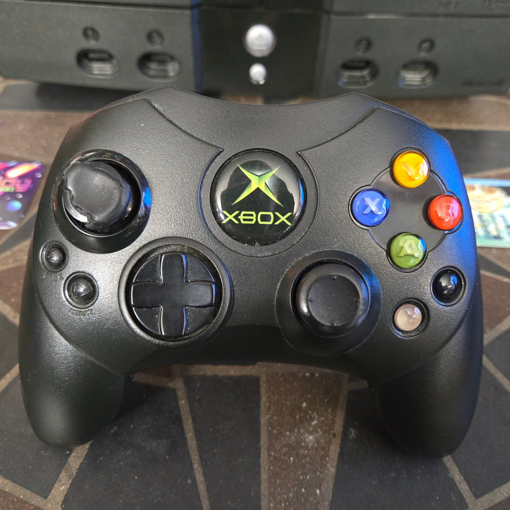 Microsoft Original OG Xbox Console, Official S Controller & Cords - TESTED!