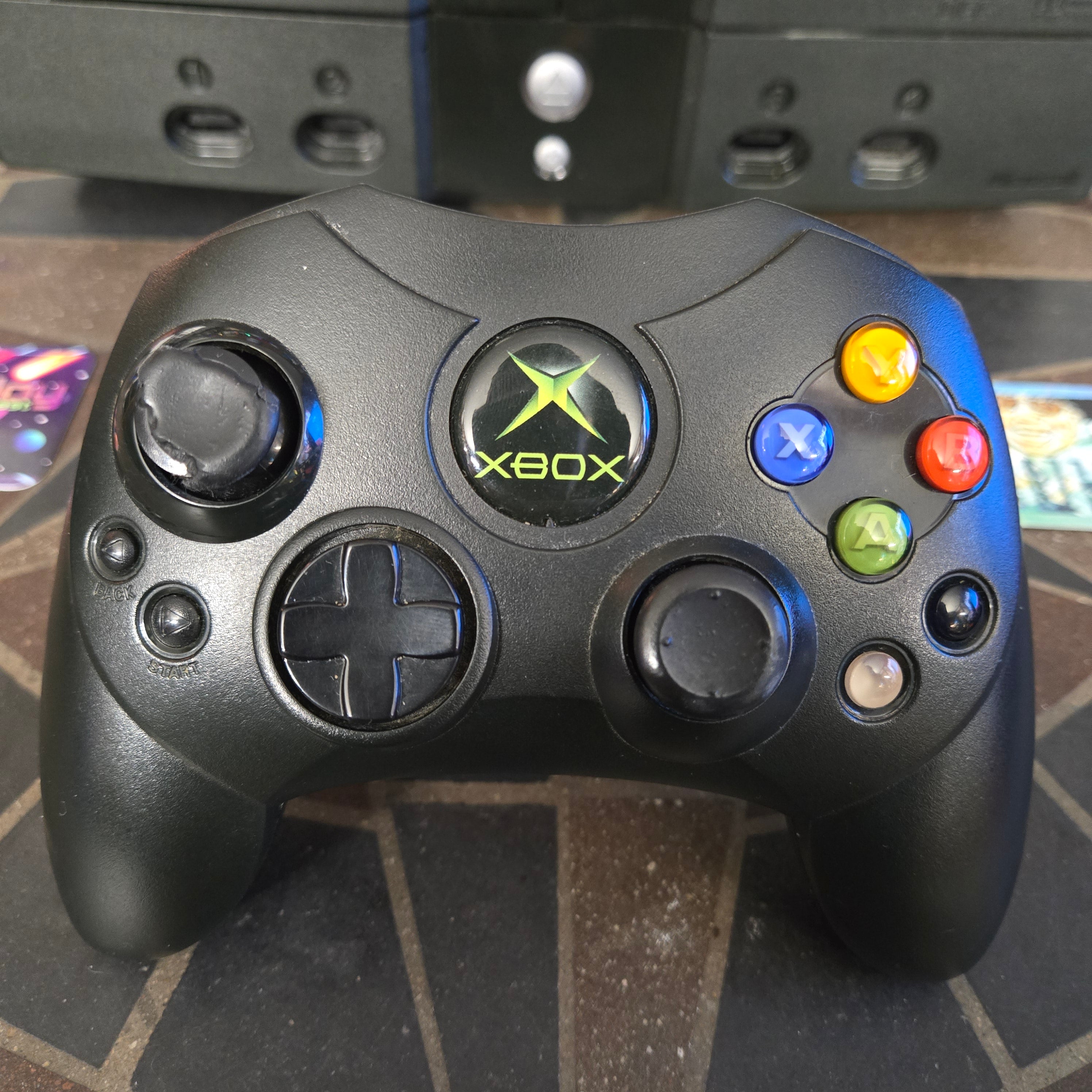 Microsoft Original OG Xbox Console, Official S Controller & Cords - TESTED!