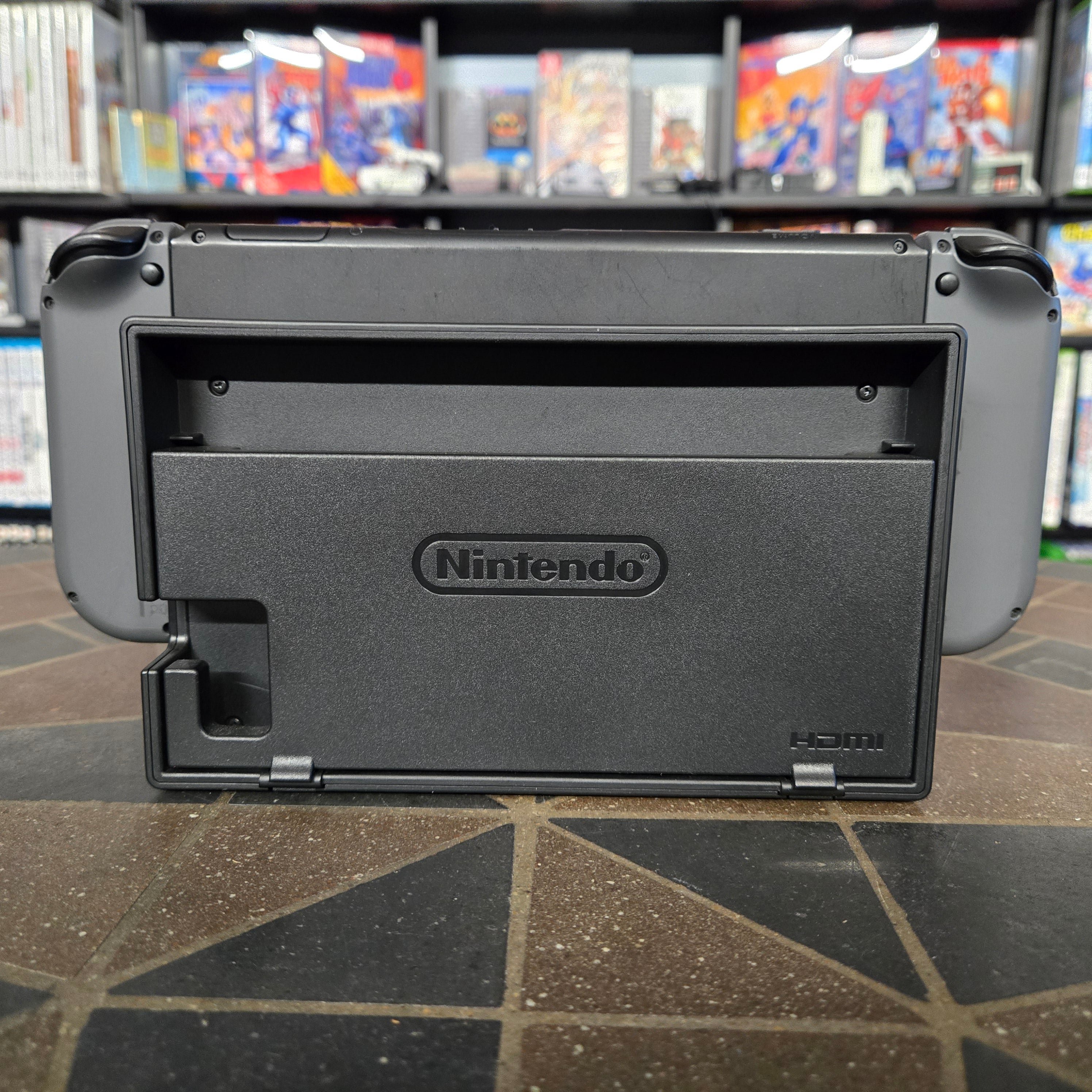 Nintendo Switch V2 with Gray Joy-Con (HAC-001-01) - Cleaned, Tested & Reset! #2