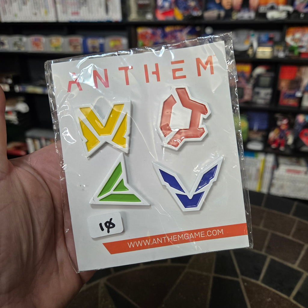 Anthem Enamel Pin Set - Gamestop Exclusive Promotional - Bioware/EA Games Pins
