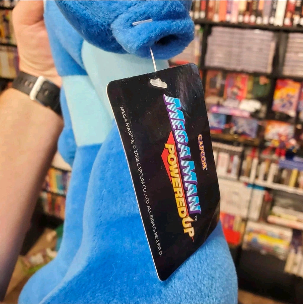 NWT Mega Man CAPCOM Co. LTD. Plush Toy Good Stuff Powered Up 21" Rare 2008 NEW
