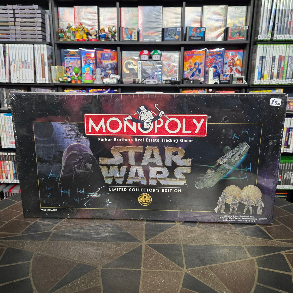 STAR WARS MONOPOLY Limited Collector's Edition - Sealed New! 20 Years 1997