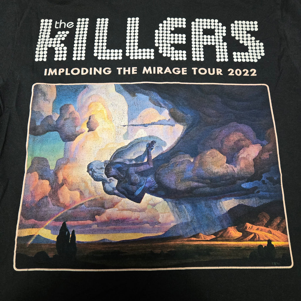 The Killers Imploding The Mirage Tour Johnny Marr 2022 RARE Both Sides Medium M